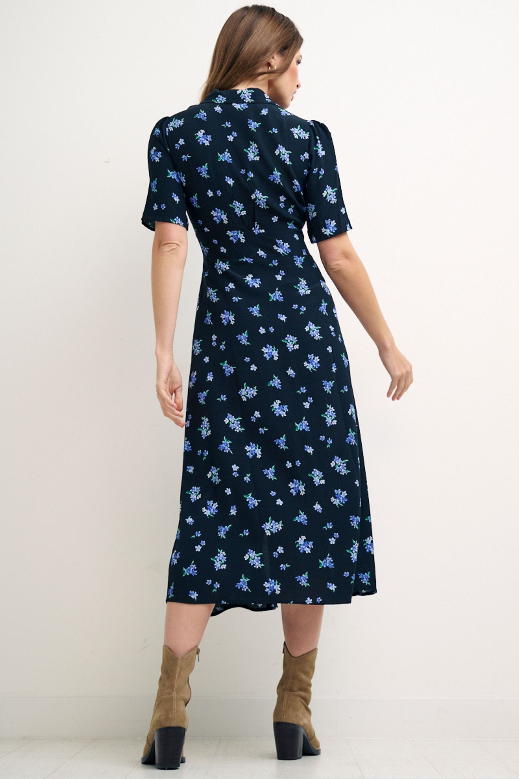 Buy Nobody's Child Daisy Black Midi Dress from Next Ireland