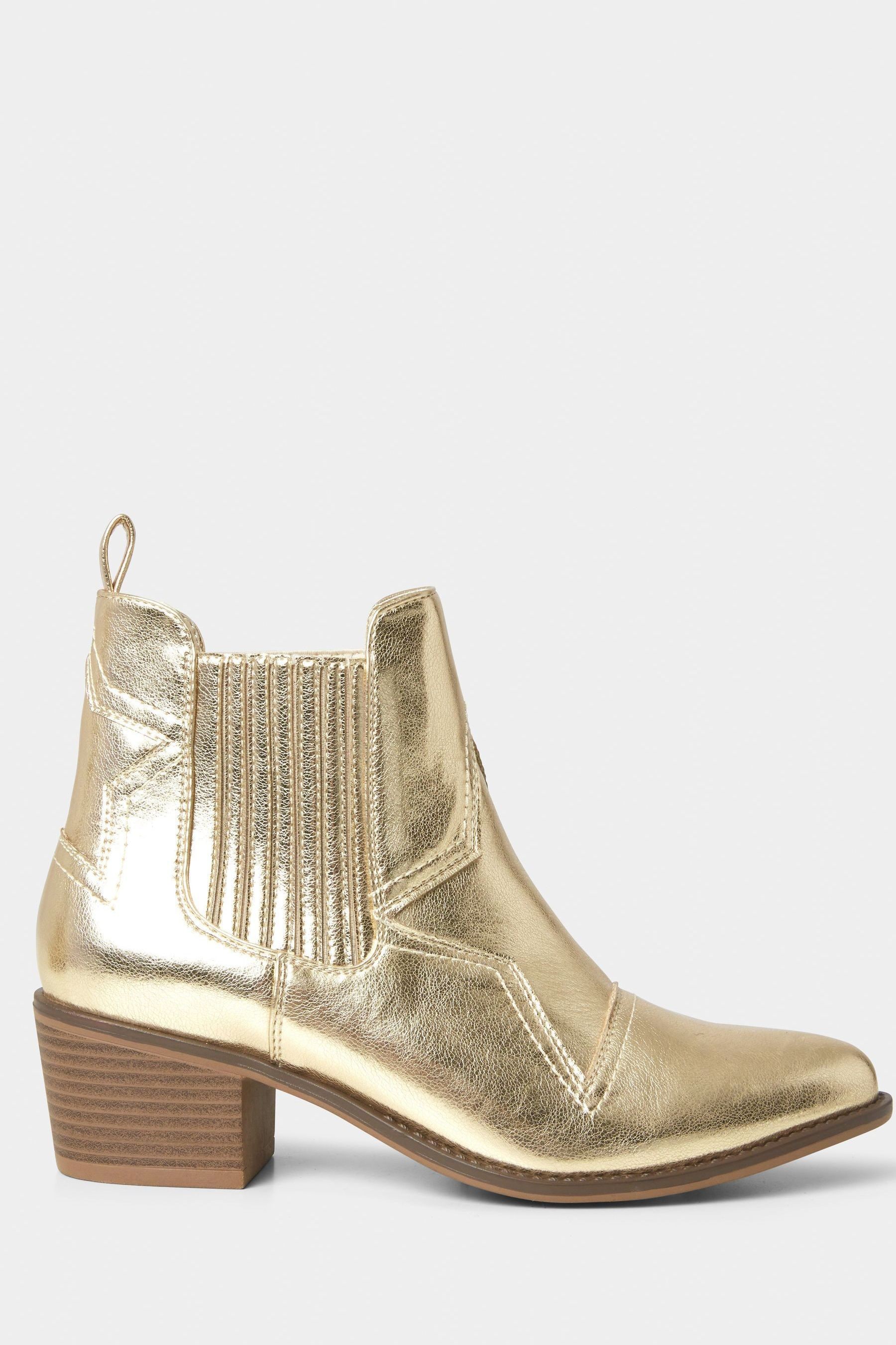 Buy Joe Browns Gold Night Star Western Boots from the Next UK online shop