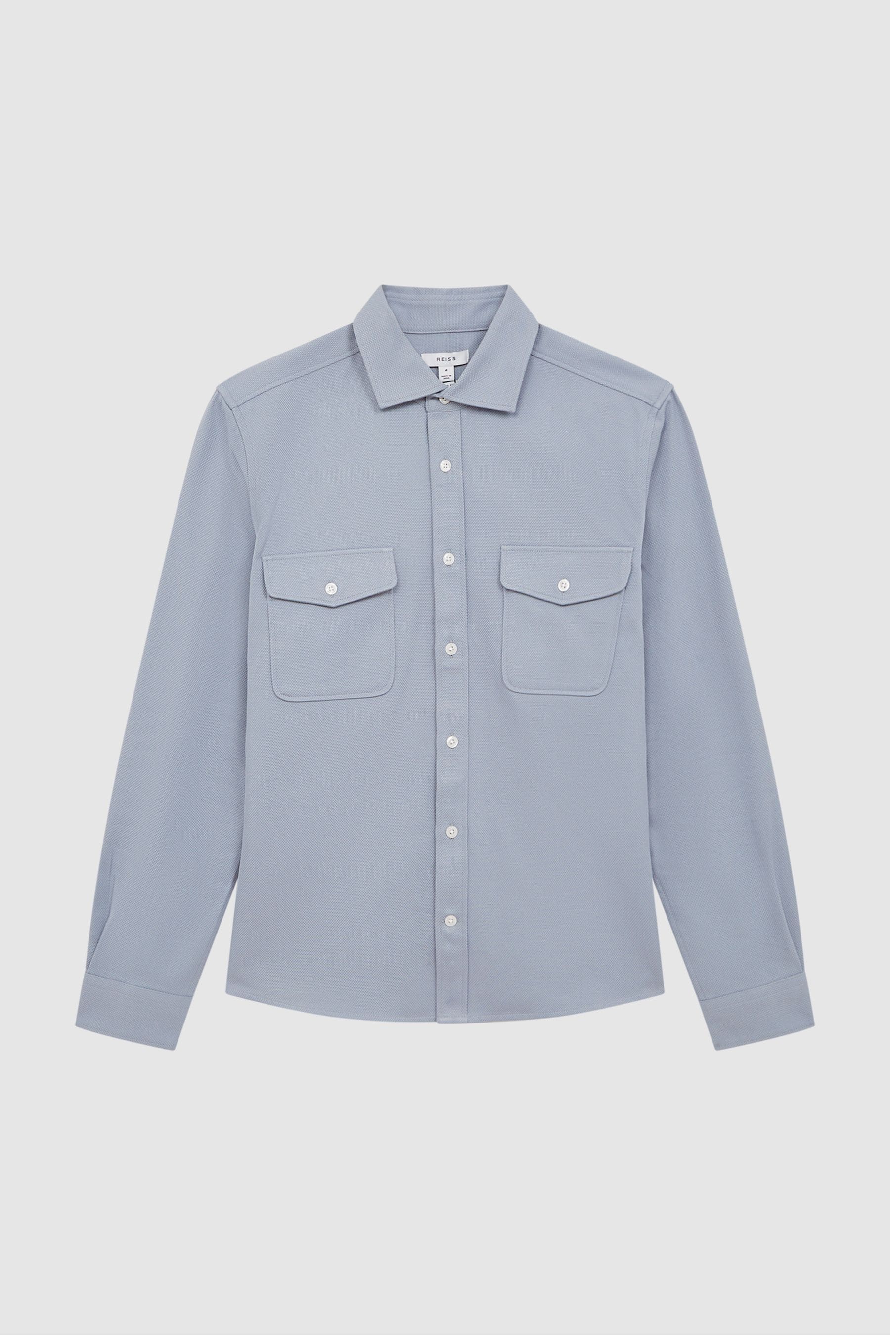 Buy Reiss Arlo Cotton Canvas Overshirt from the Next UK online shop