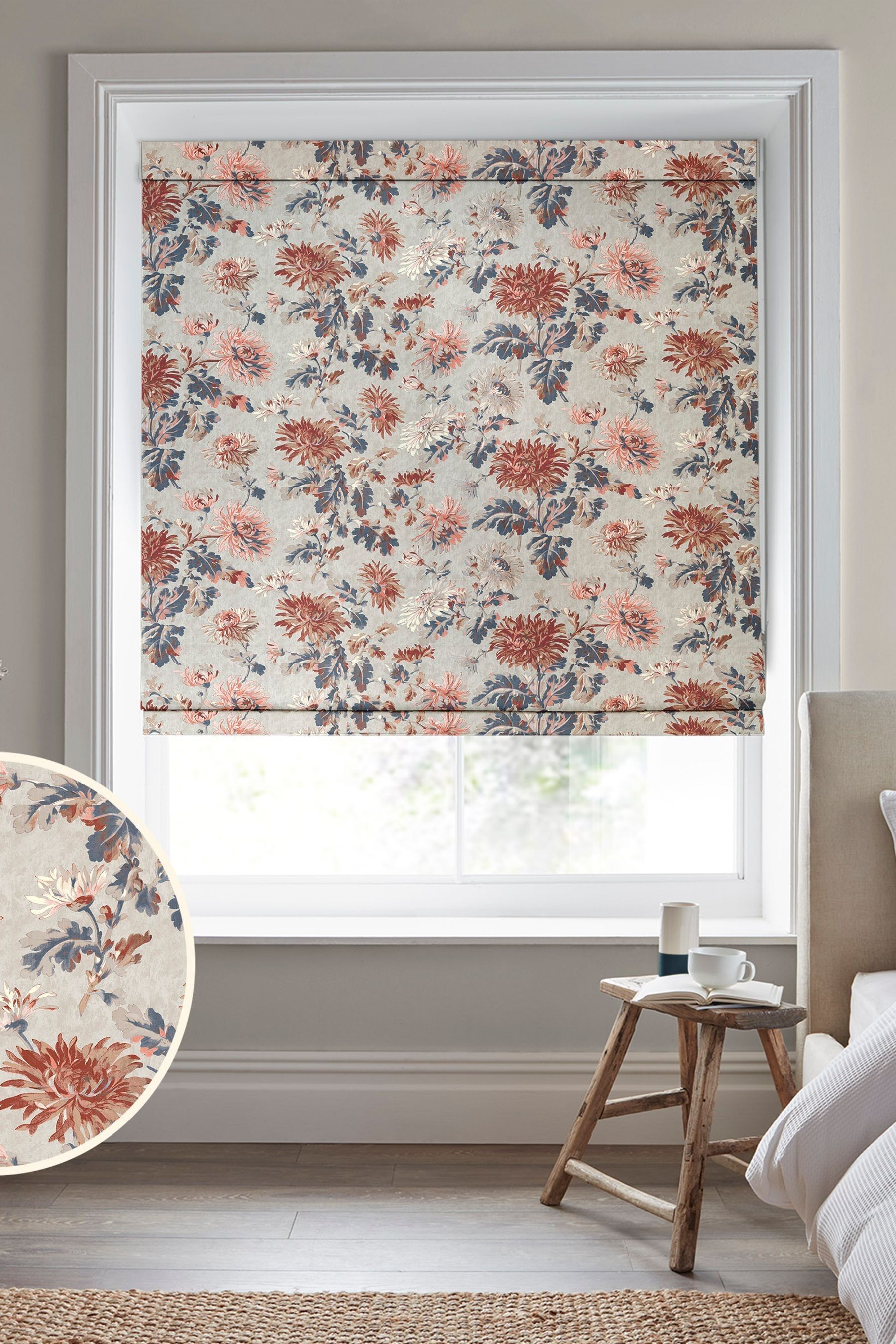 Buy Laura Ashley Maryam Made to Measure Roman Blinds from the Laura