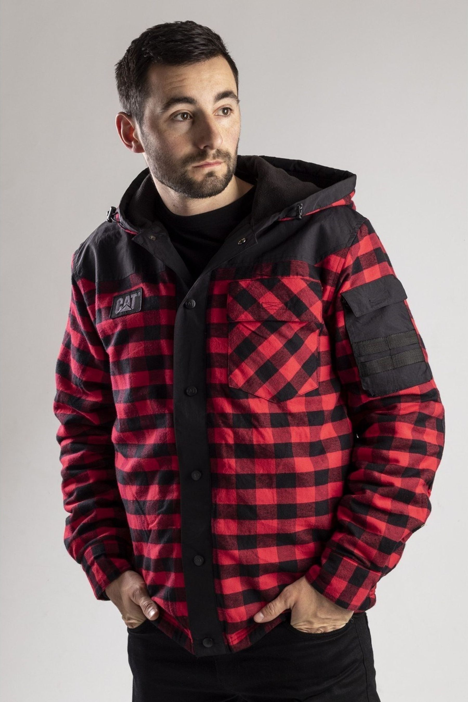 Buy CAT Red Sequoia Jacket from the Next UK online shop