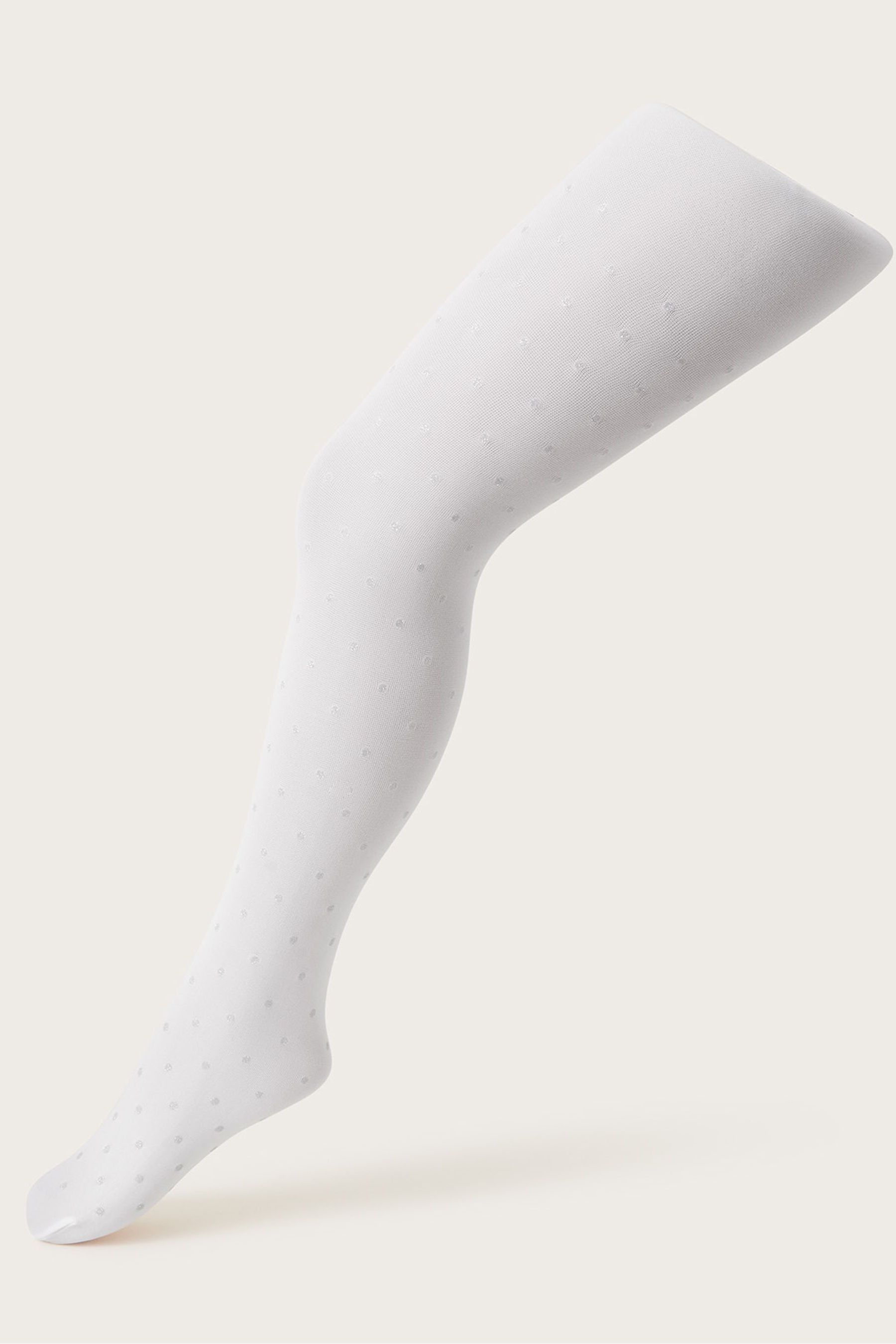 Buy Monsoon Silver Glitter Spot Tights from the Next UK online shop