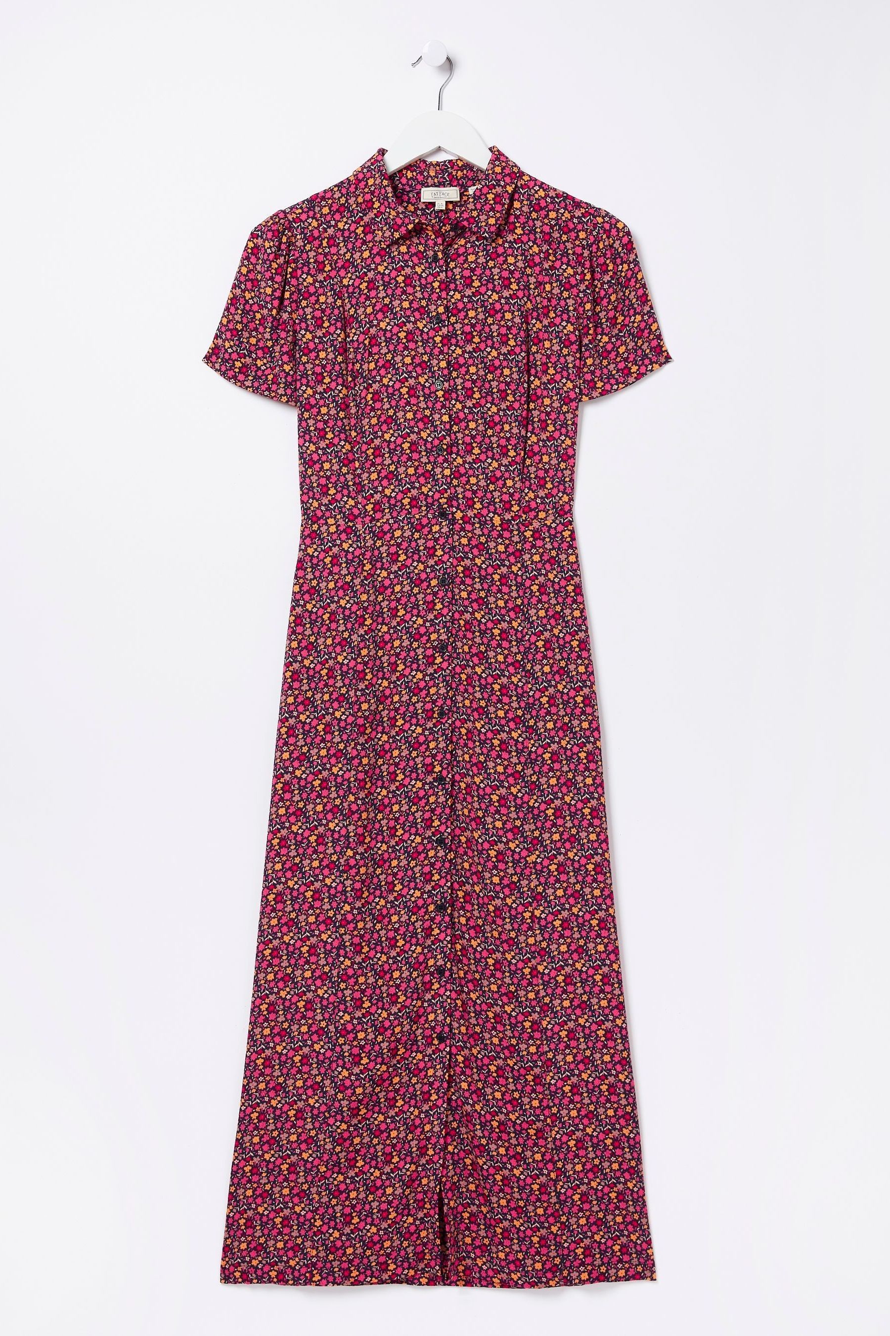 Buy FatFace Aster Ditsy Midi Shirt Dress from the Next UK online shop