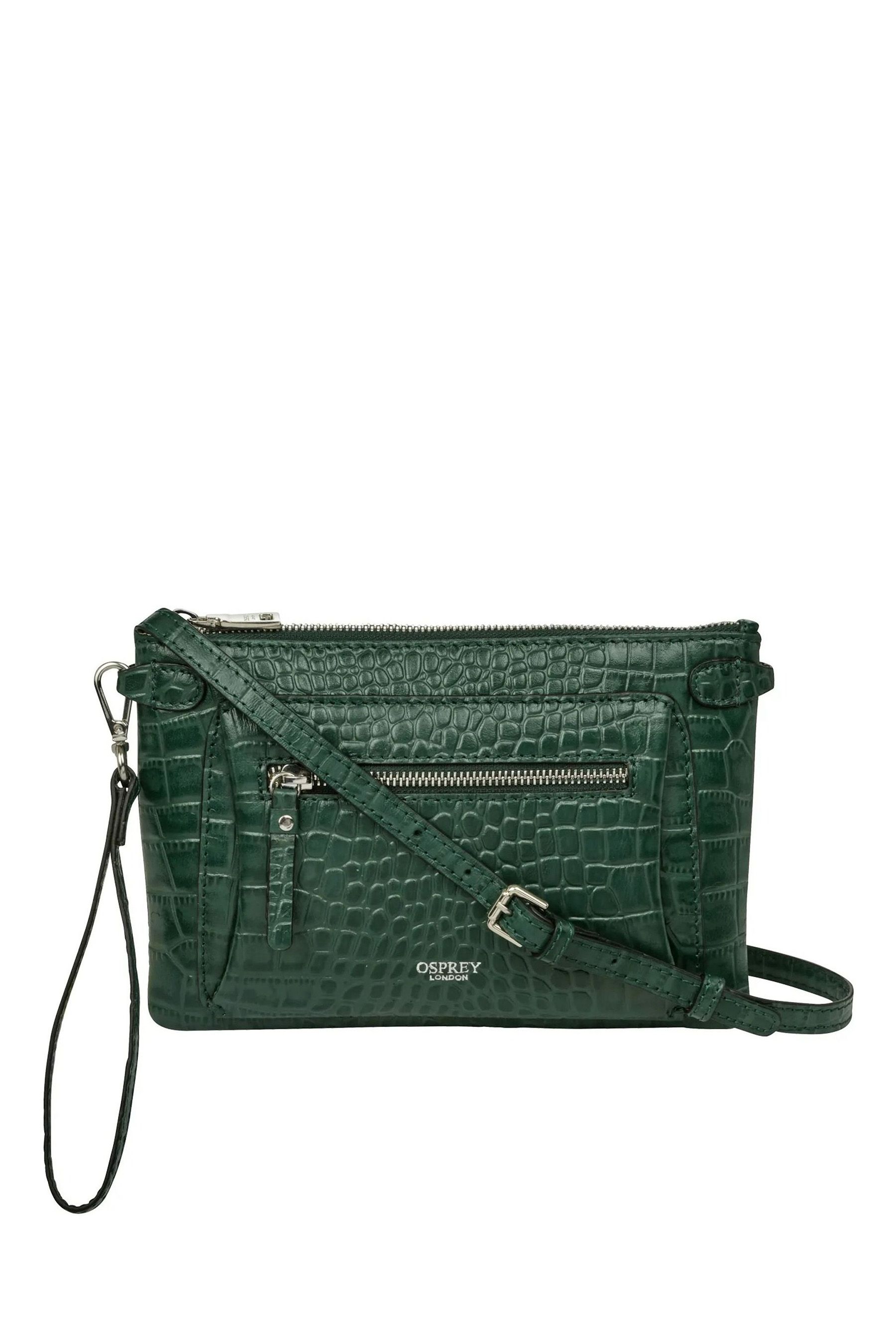 Buy Osprey London Leather CrossBody Clutch Bag from Next Ireland