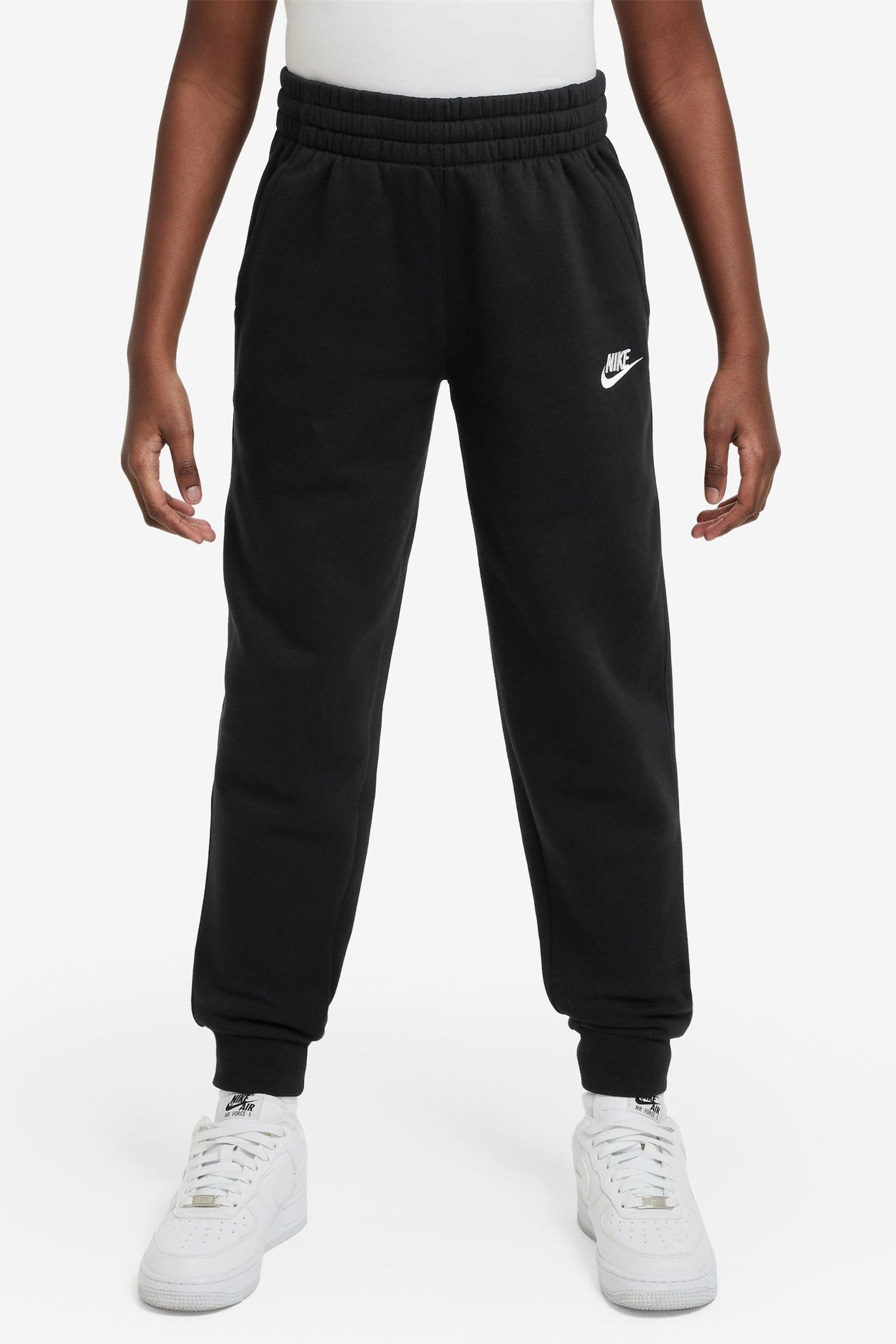 Buy Nike Black Club Fleece Joggers from the Next UK online shop