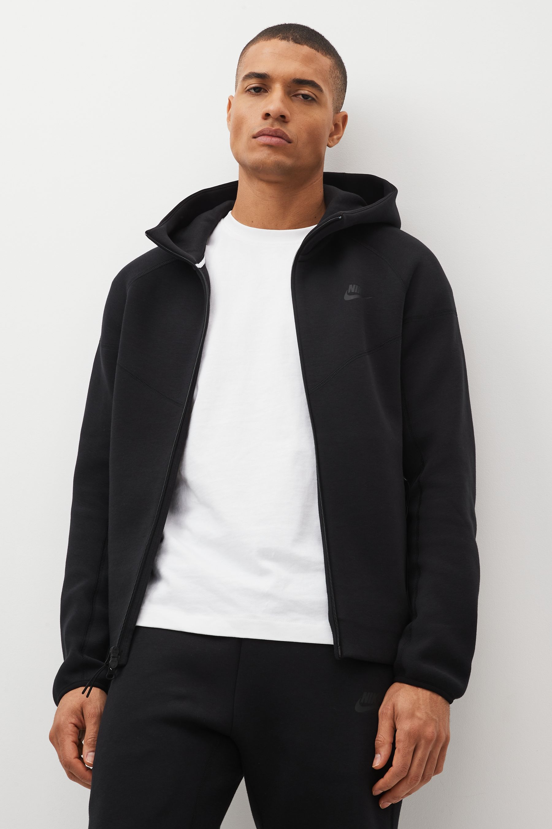 Buy Nike Black Tech Fleece Full Zip Hoodie from the Next UK online shop