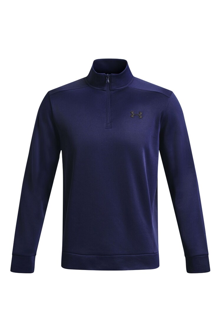 Under Armour Navy Fleece Quarter Zip Sweatshirt - Image 1 of 1