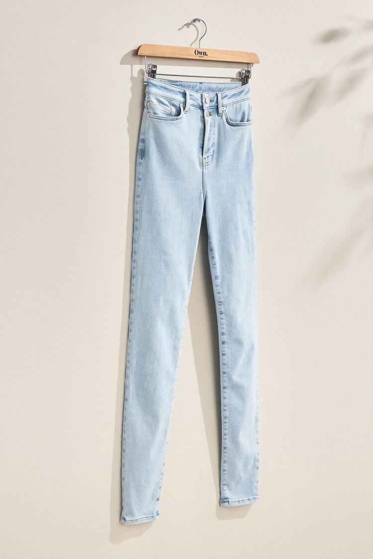 Own. Bleach Wash Ultra High Rise Skinny Jeans - Image 1 of 1