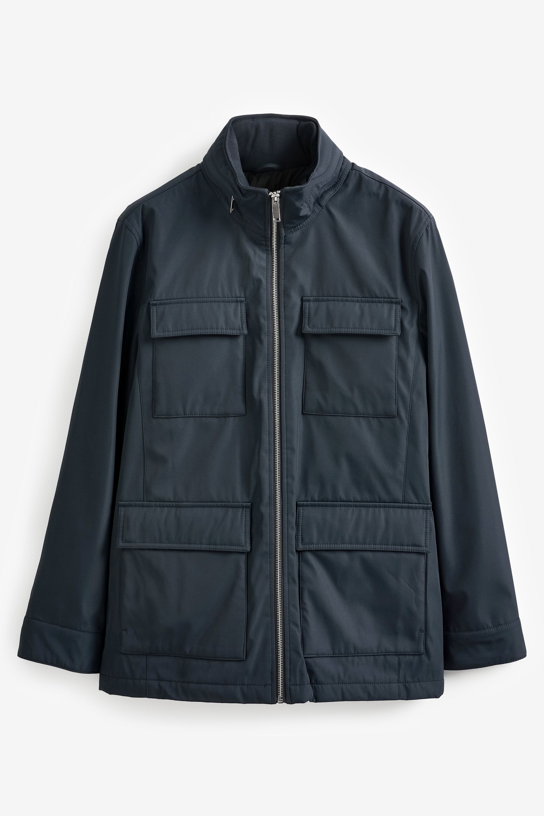 Buy Shower Resistant Four Pocket Funnel Neck Jacket from Next Turkey