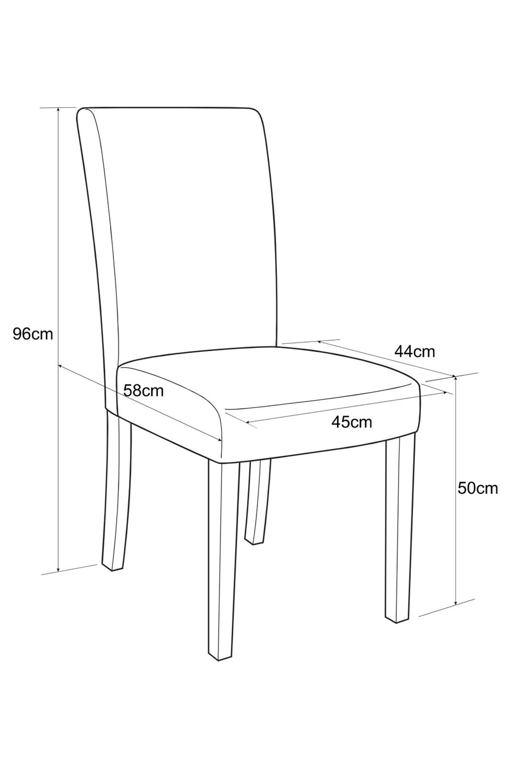 Buy Set of 2 Tweedy Chenille Oyster Milford Non Buttoned Dining Chairs from the Next UK online shop
