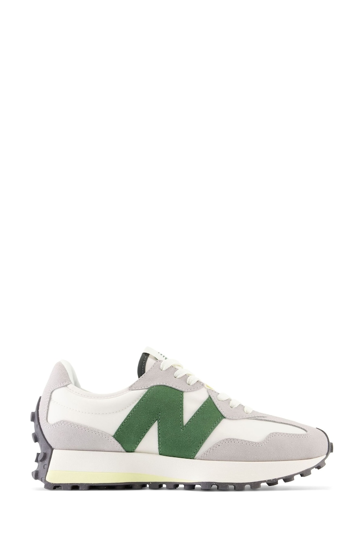 Weiß-grün - New Balance 327 Turnschuhe - Bild 1 von 1 Weiß-grün - New Balance 327 Turnschuhe - Bild 1 von 1