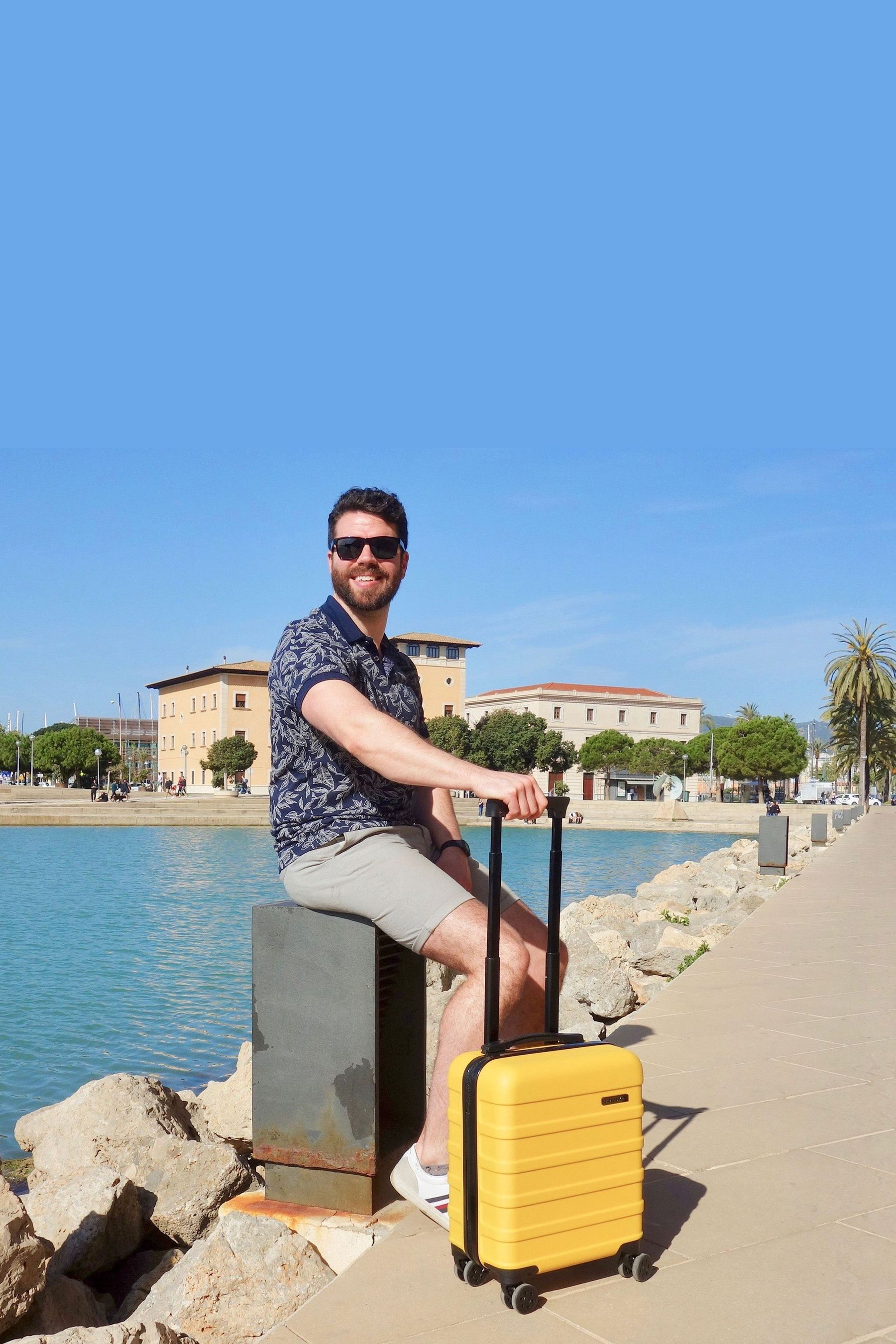 Buy Cabin Max Anode Four Wheel Carry On Easyjet Sized Underseat 45cm