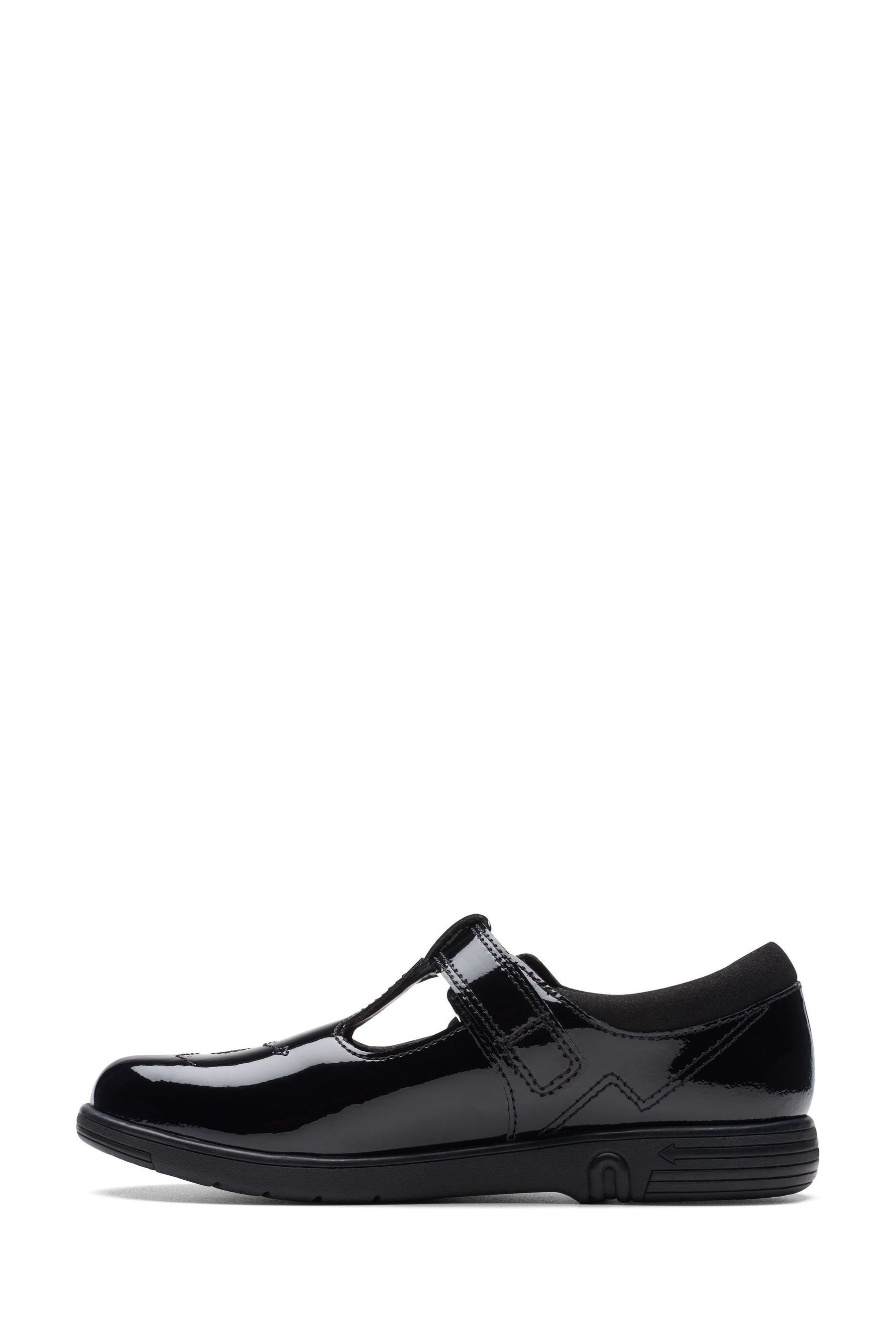 Buy Clarks Black Patent Multi Fit Jazzy Tap Shoes from the Next UK ...
