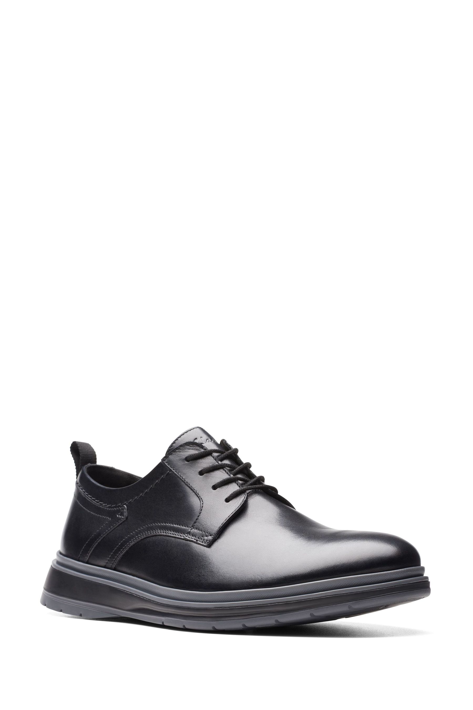 Buy Clarks Black Clarks Leather Chantry Lo Shoes from the Next UK ...
