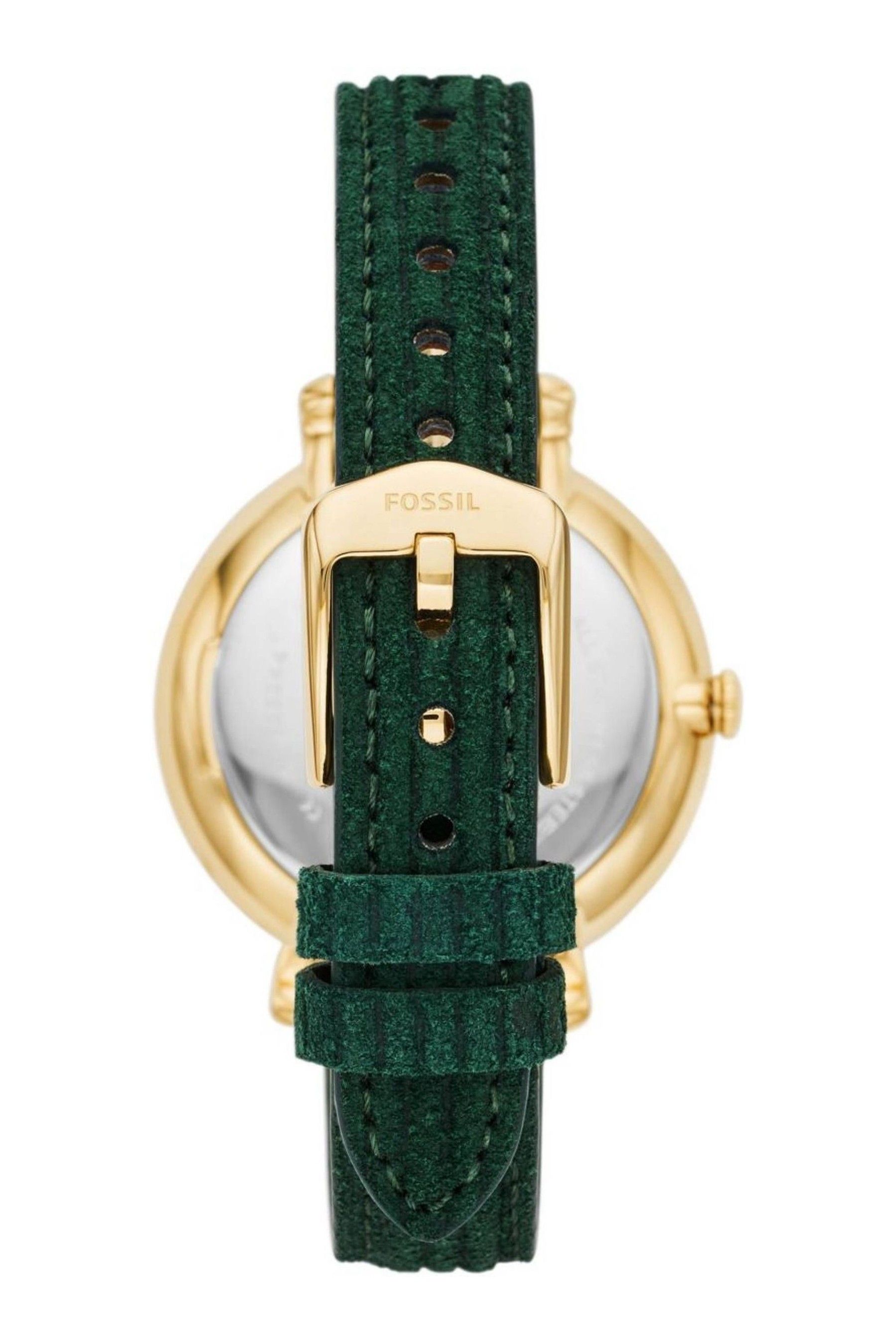 Buy Fossil Ladies Green Jacqueline Sun Moon Watch from the Next UK