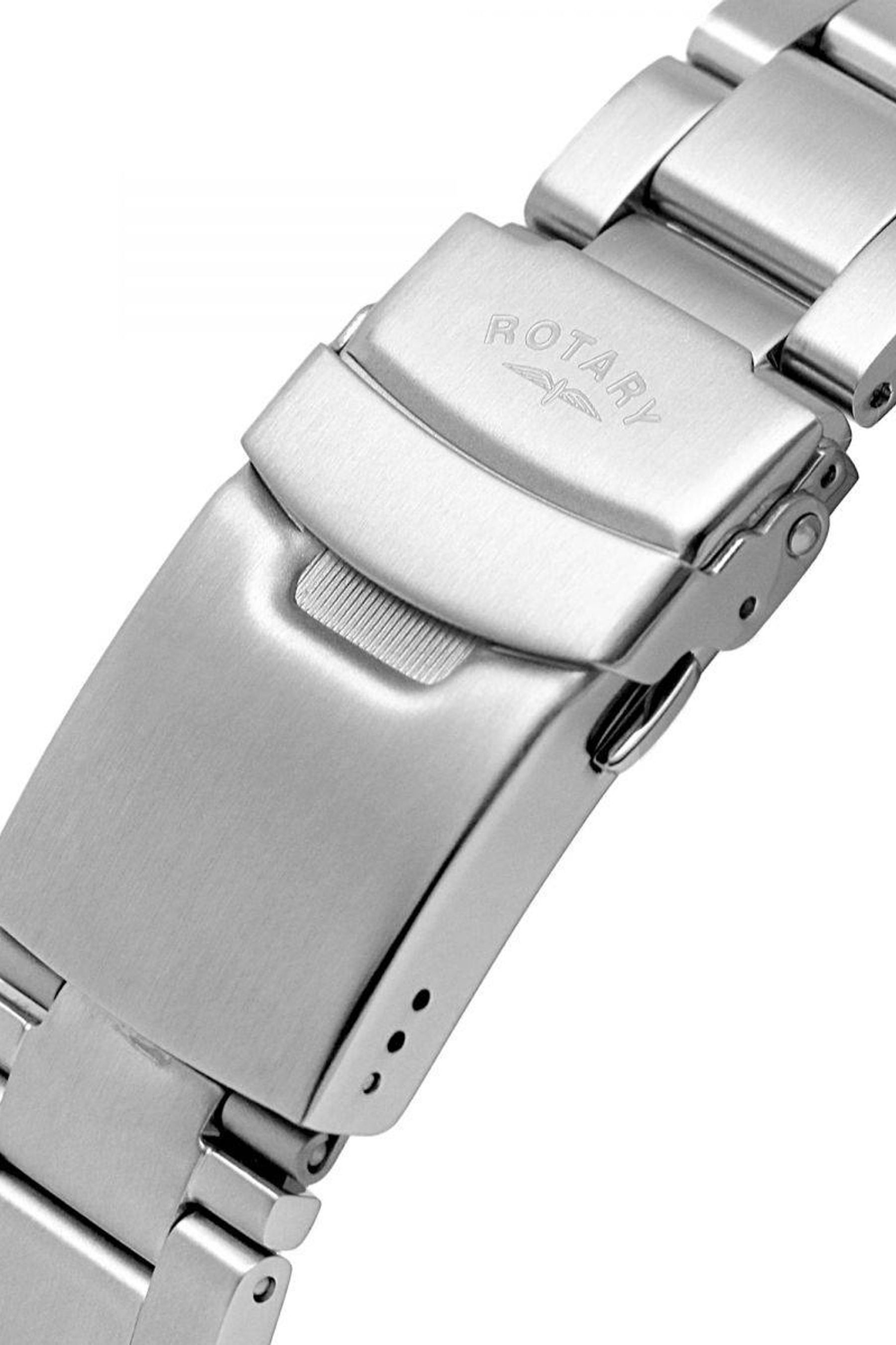 Buy Rotary Gents Silver Tone Seamatic Watch from the Next UK online shop