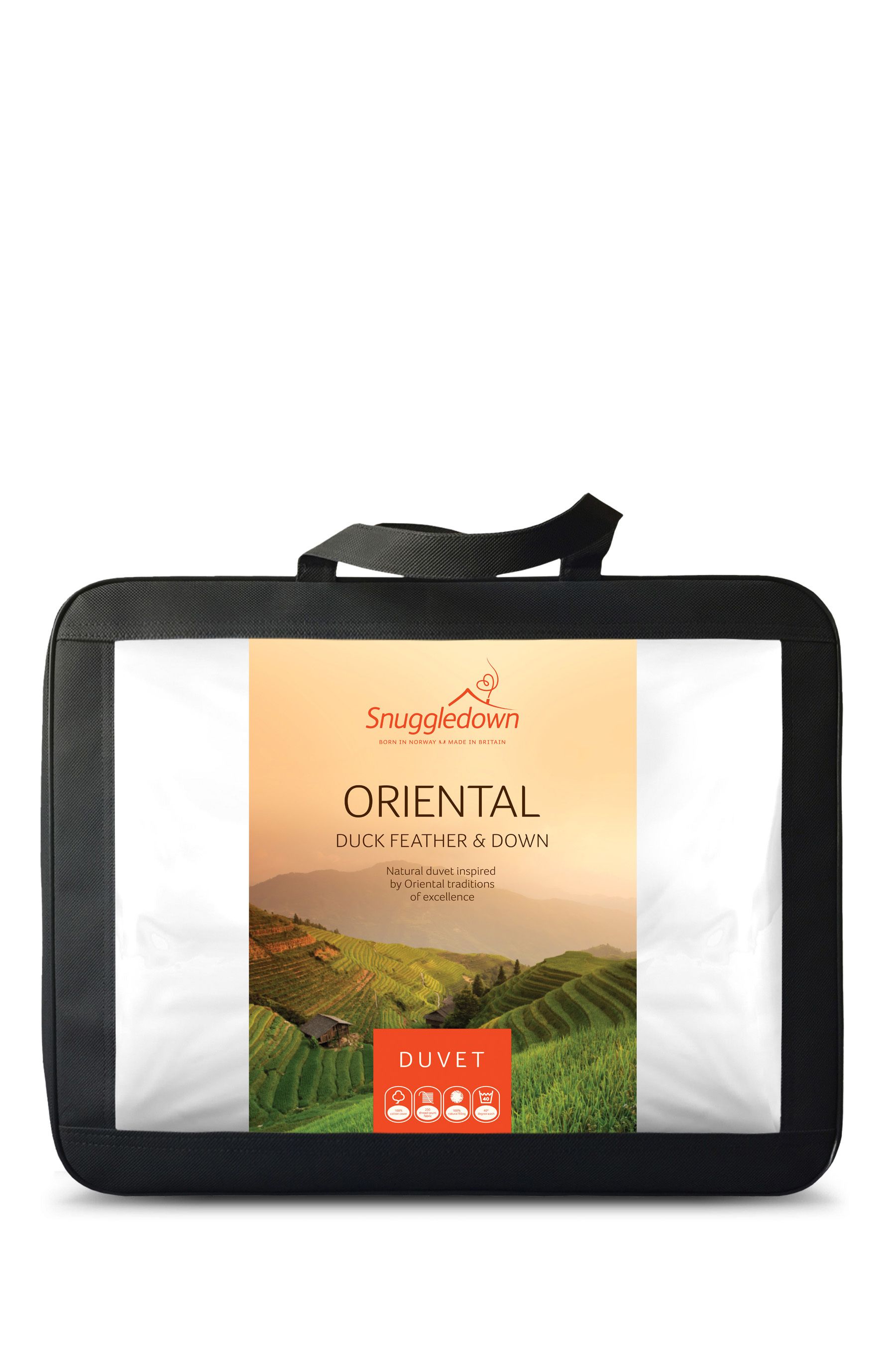 Buy Snuggledown Oriental Duck Feather Down 105 Tog Duvet from the Next