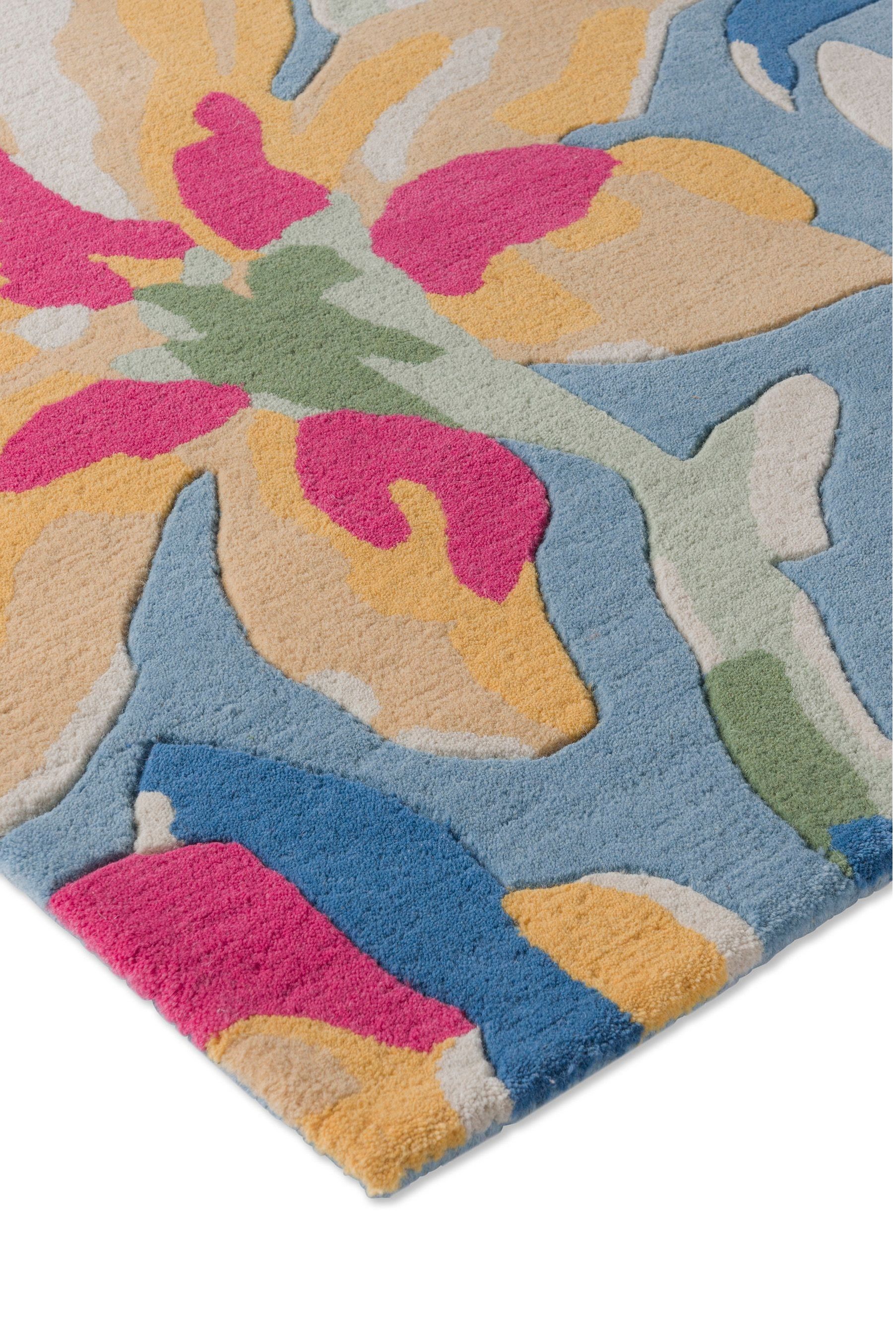 Buy Laura Ashley Blue Tulips Rug from the Next UK online shop