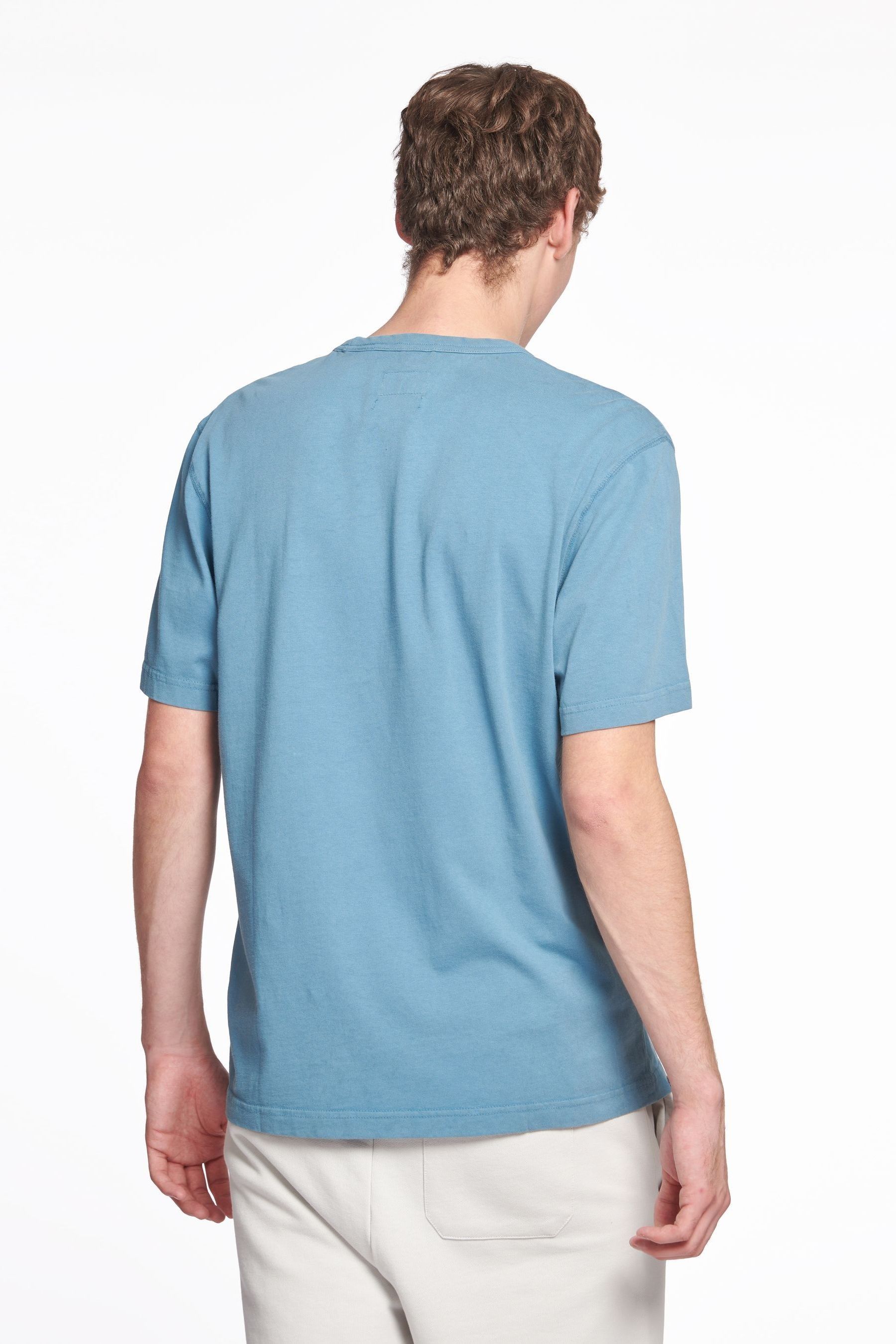 Buy Penfield Blue Garment Dyed T-Shirt from the Next UK online shop