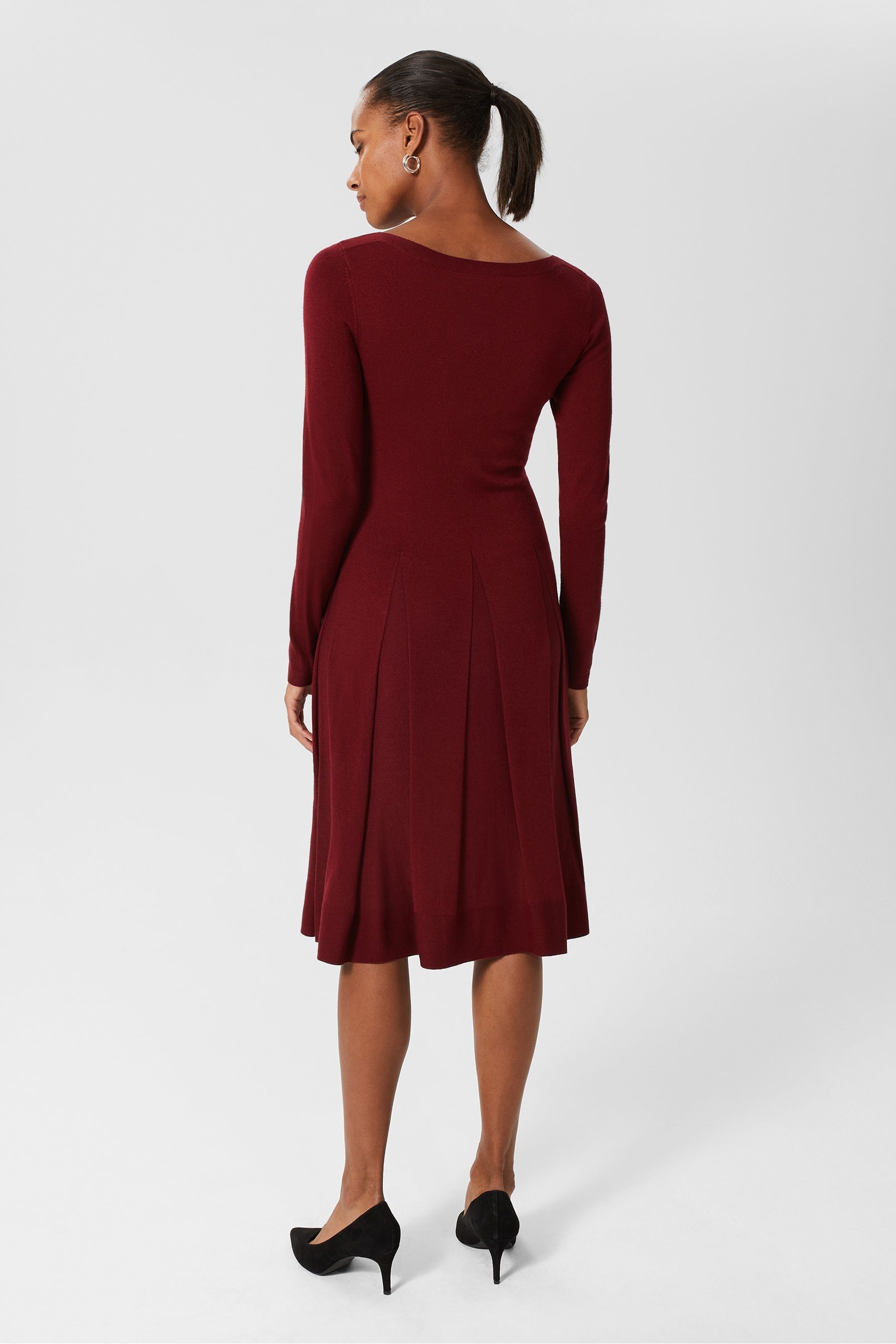 Buy Hobbs Red Calla Knit Dress from the Next UK online shop