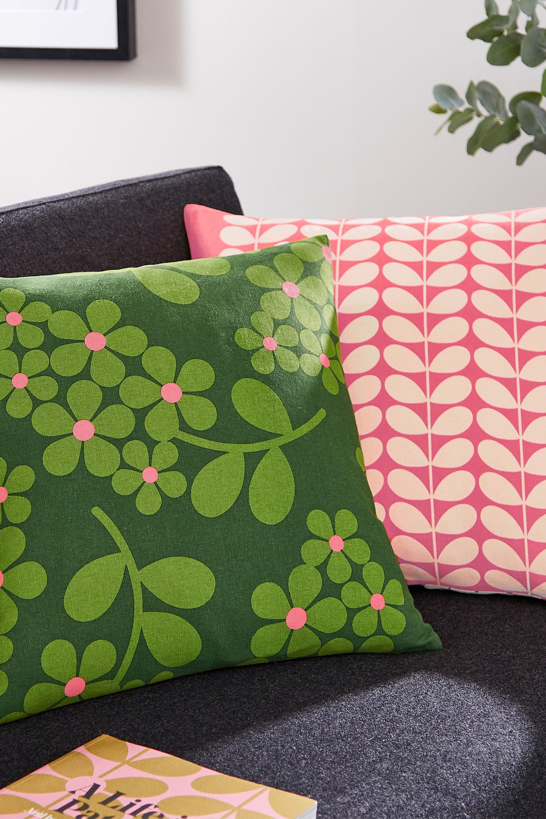 Buy Orla Kiely Green Wisteria Cushion from the Next UK online shop