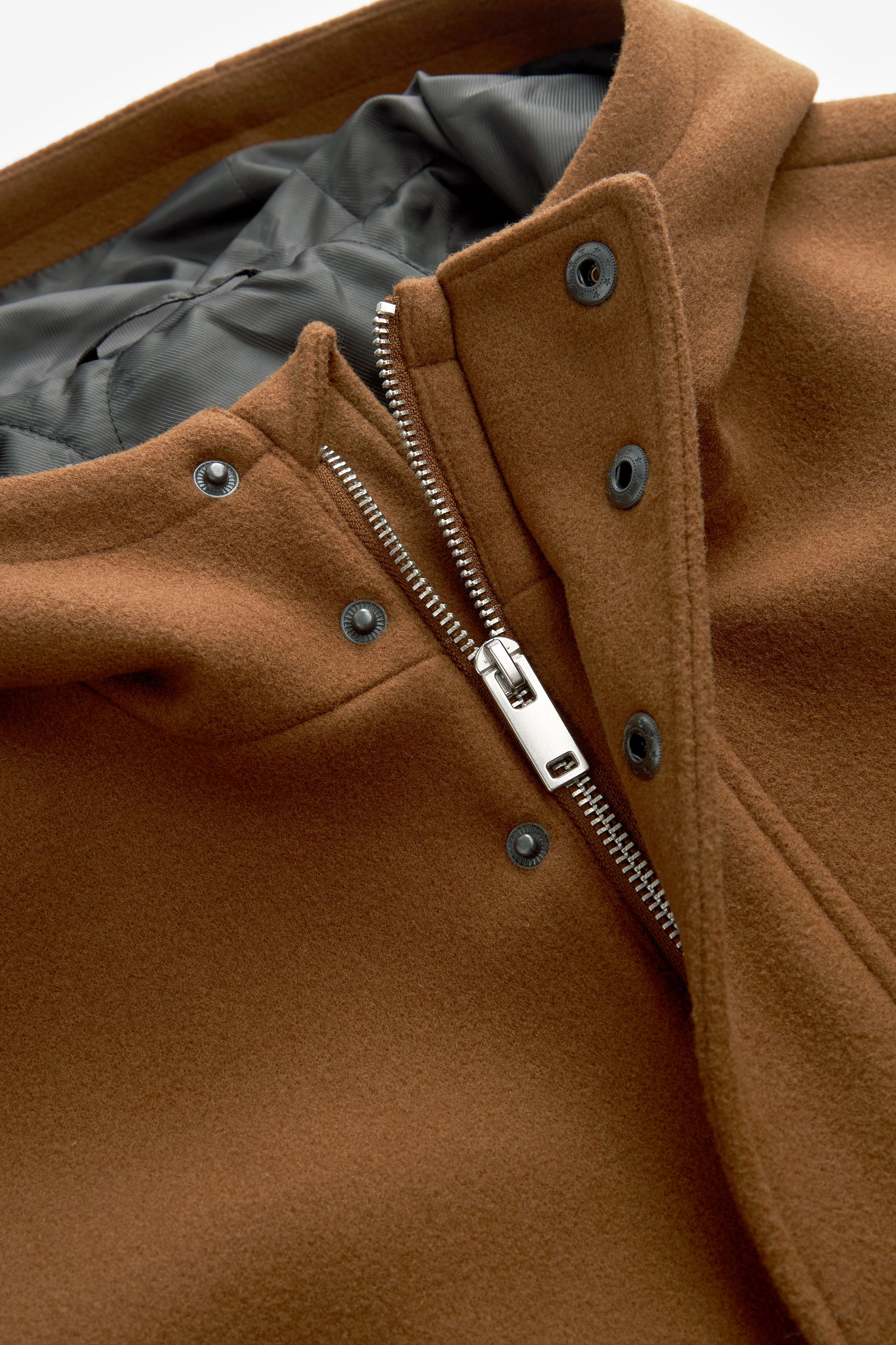 Buy Funnel Neck Hooded Coat de Next España