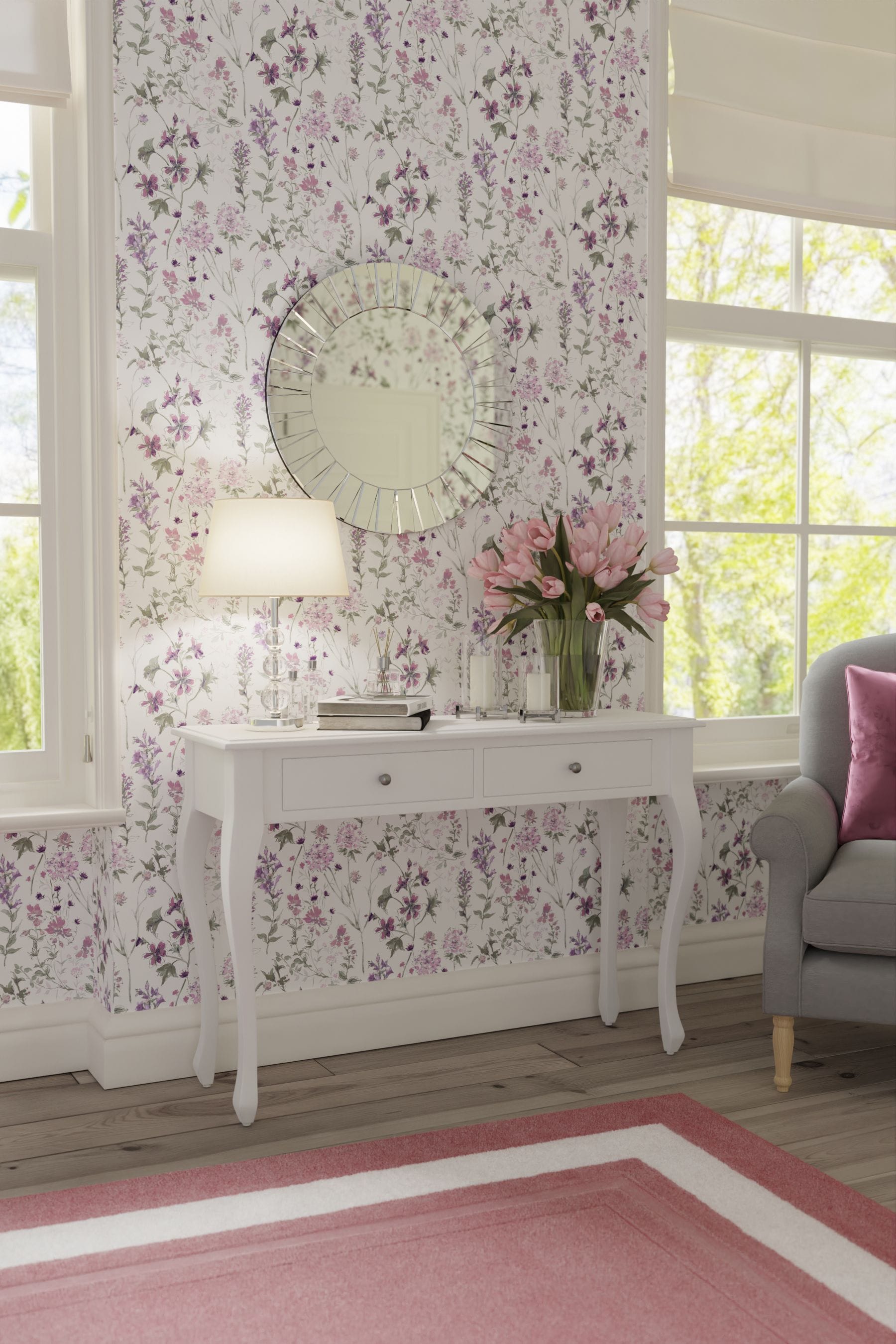 Buy Laura Ashley Rosalind 2 Drawer Table from Next Ireland