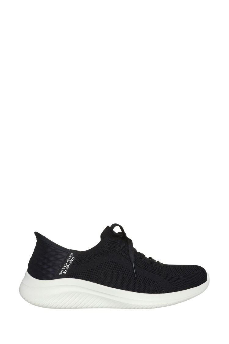 Skechers Black Slip-ins: Ultra Flex 3.0 Brilliant Trainers - Image 1 of 1