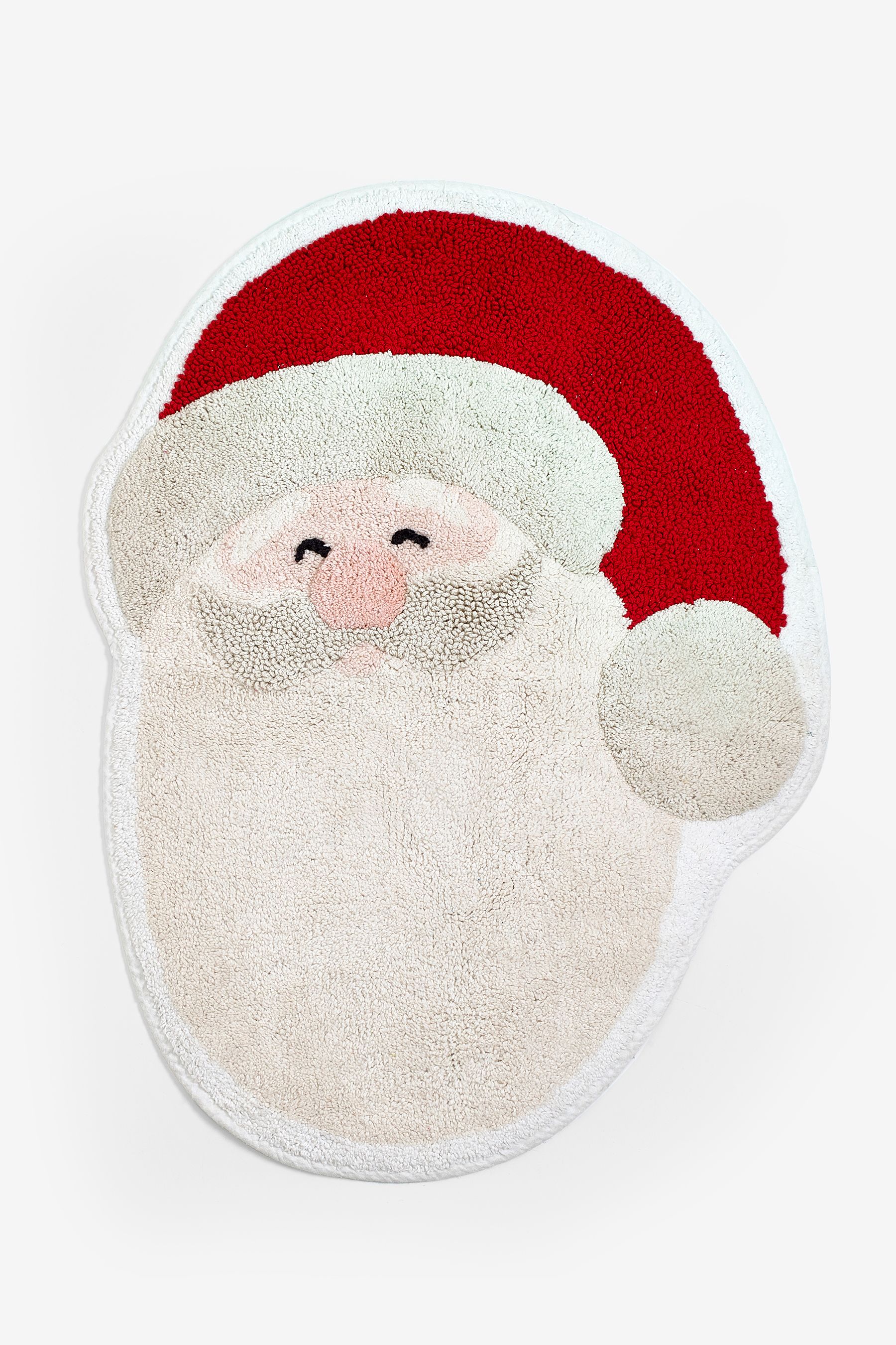 Buy Red Santa Bath Bath Mat from Next Ireland