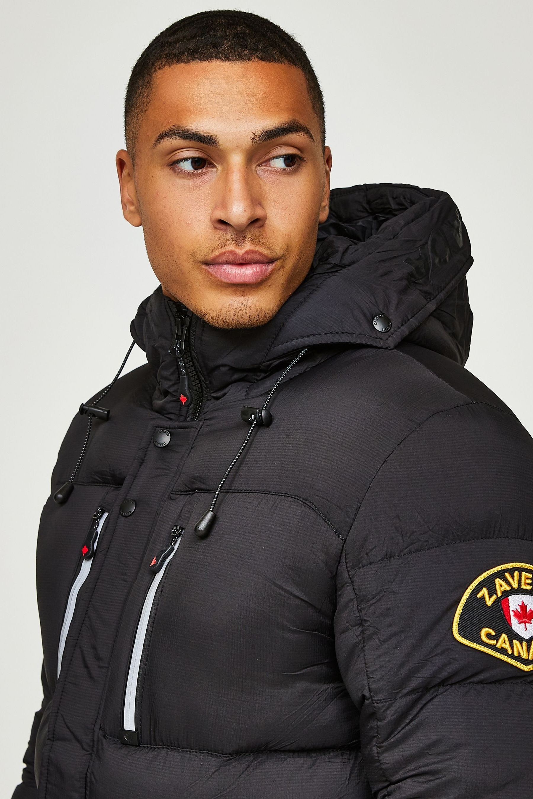 Buy Zavetti Canada Atlin Black Puffer Jacket from the Next UK online shop