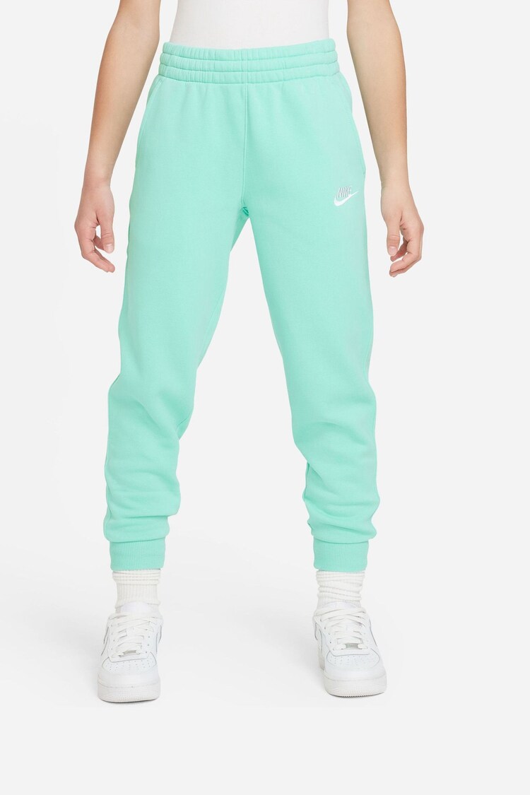 Nike Pale Green Club Fleece Joggers - Image 1 of 1