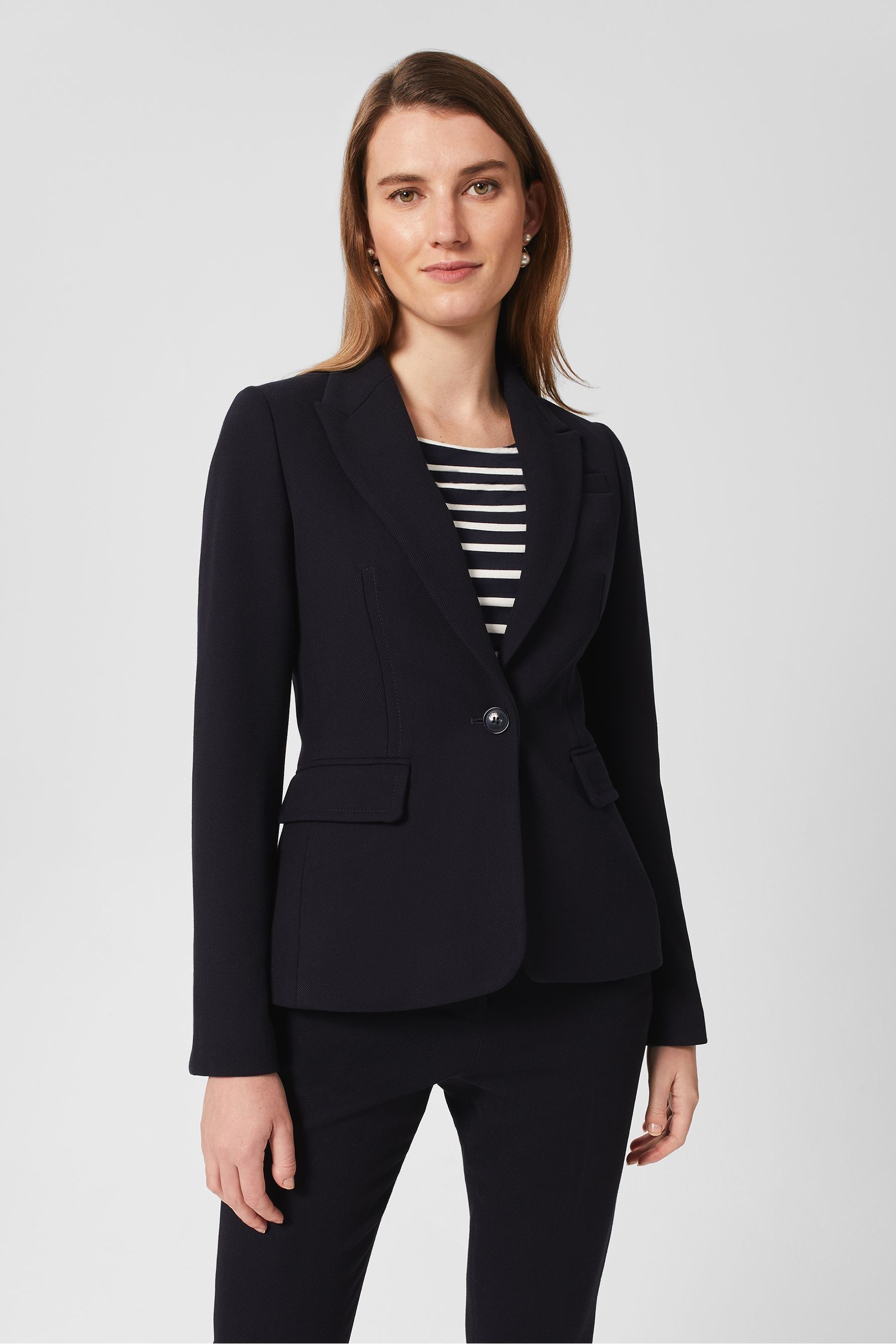 Buy Hobbs Blue Mia Jacket from the Next UK online shop