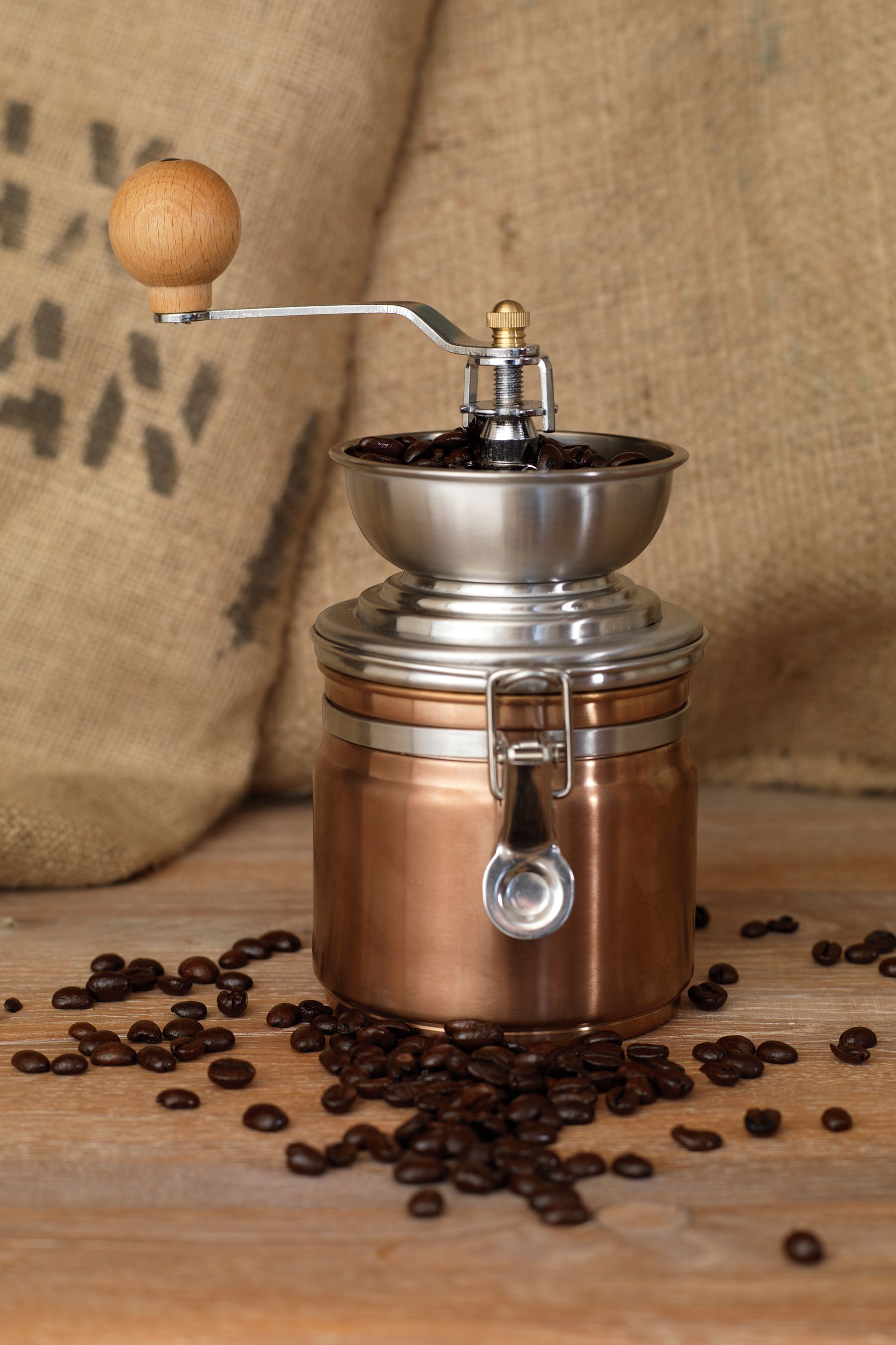 Buy La Cafetière Copper Finish Coffee Grinder from the Next UK online shop