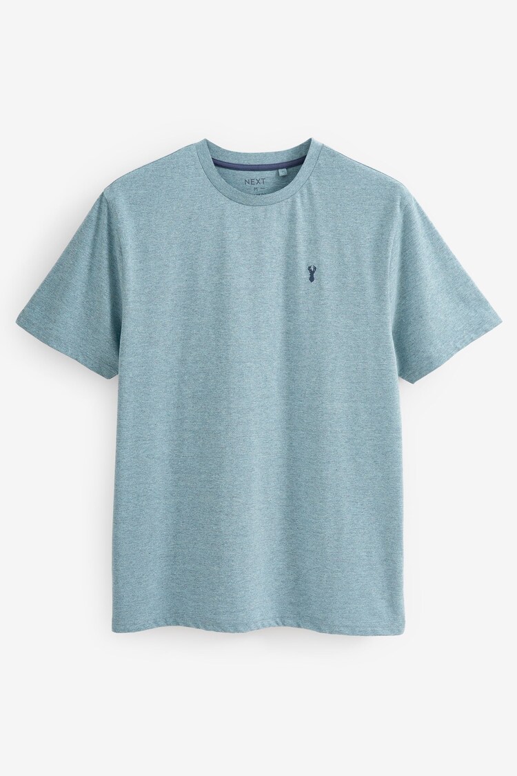 Blue Single Stag Marl T-Shirt - Image 1 of 1