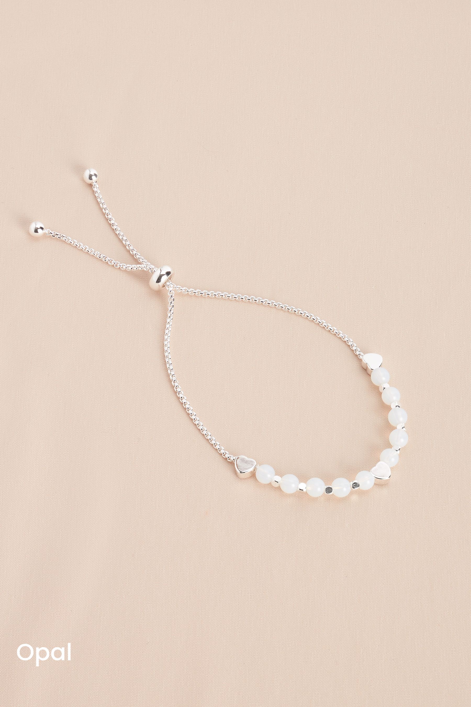 Buy Recycled Metal SemiPrecious Stone Pully Bracelet from Next New Zealand