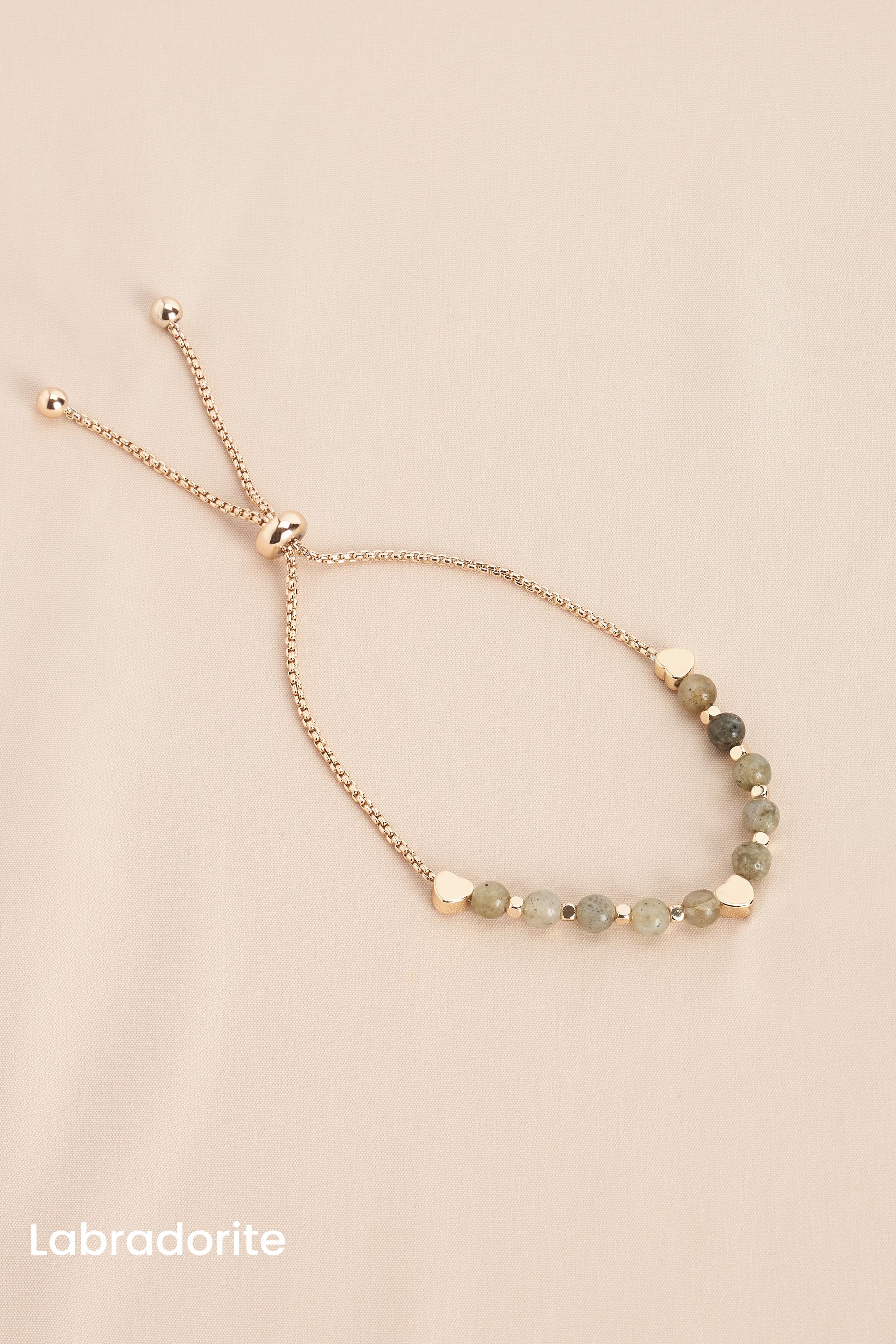 Buy Recycled Metal SemiPrecious Stone Pully Bracelet from Next New Zealand