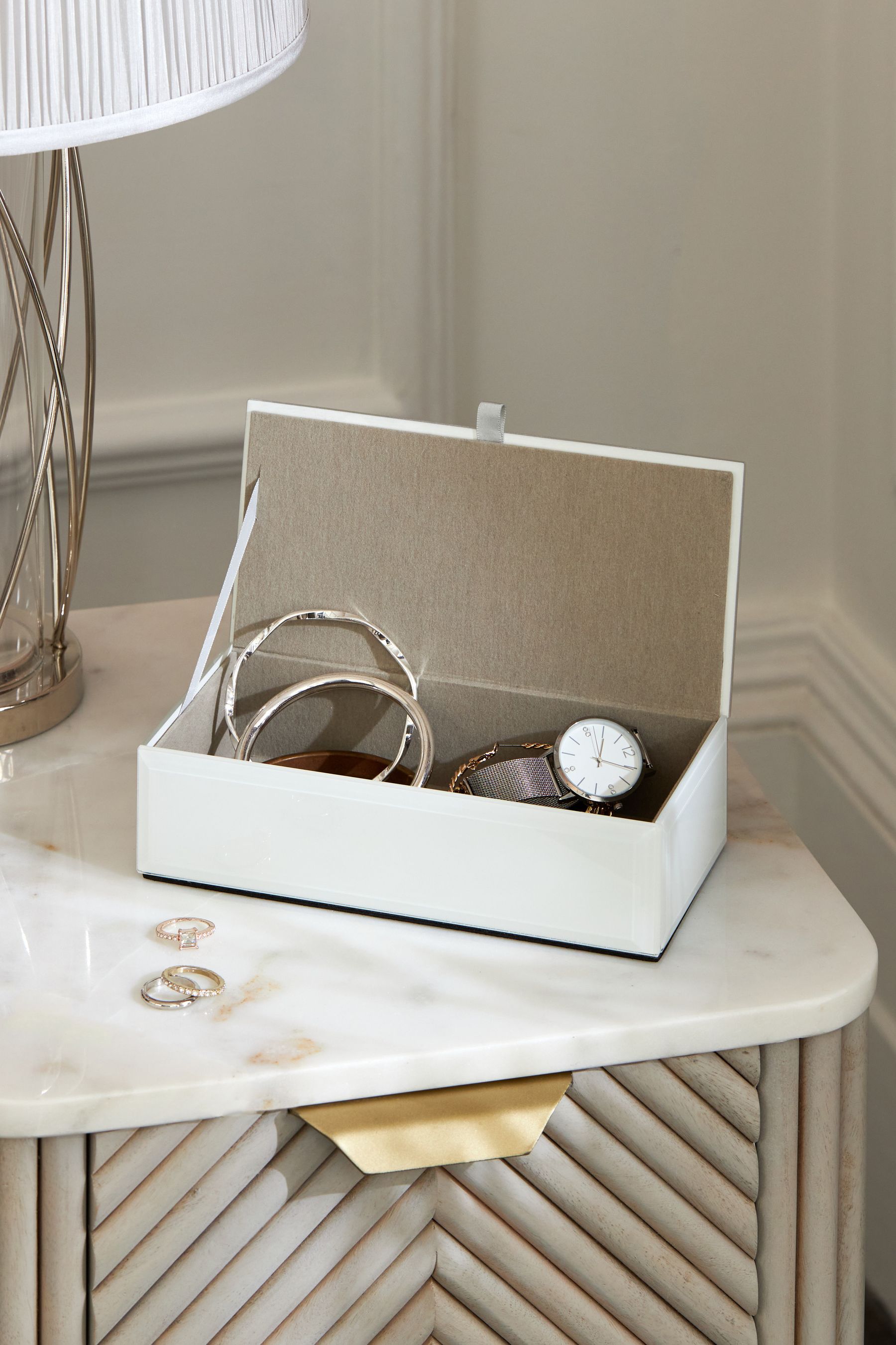 Buy White Sloane Jewellery Box from the Next UK online shop