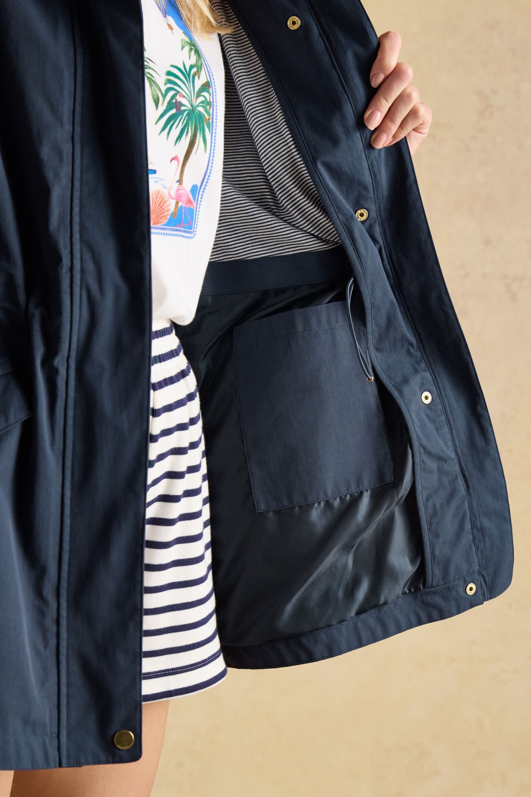 Buy Joules Portwell Waterproof Raincoat With Hood from Next Canada