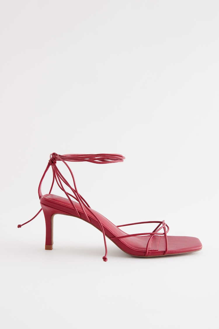 rdeča - Oviti sandali s peto Forever Comfort - Slika 1 iz 1
