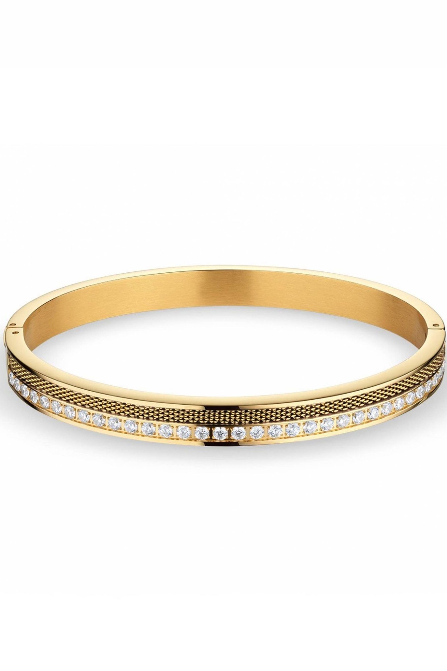Buy Bering Ladies Gold Tone Jewellery Symphony Bangle from the Next UK