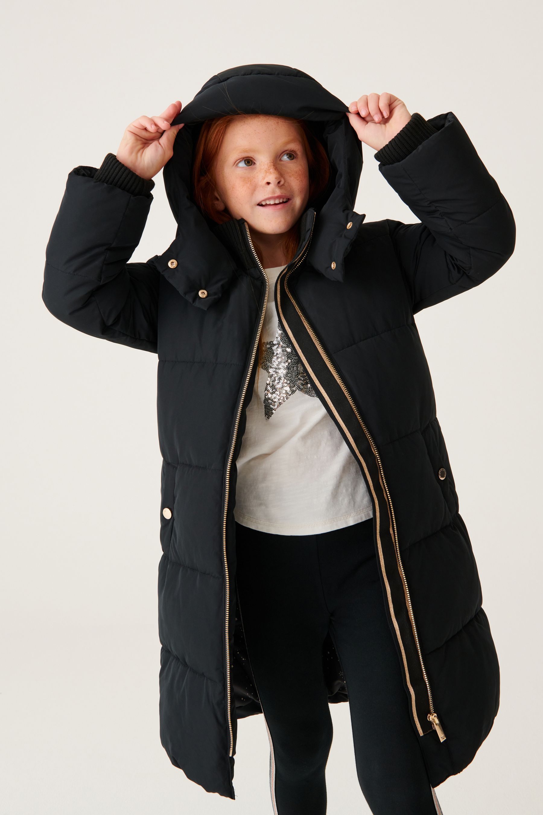 Buy Mint Velvet Black Padded Coat from the Next UK online shop