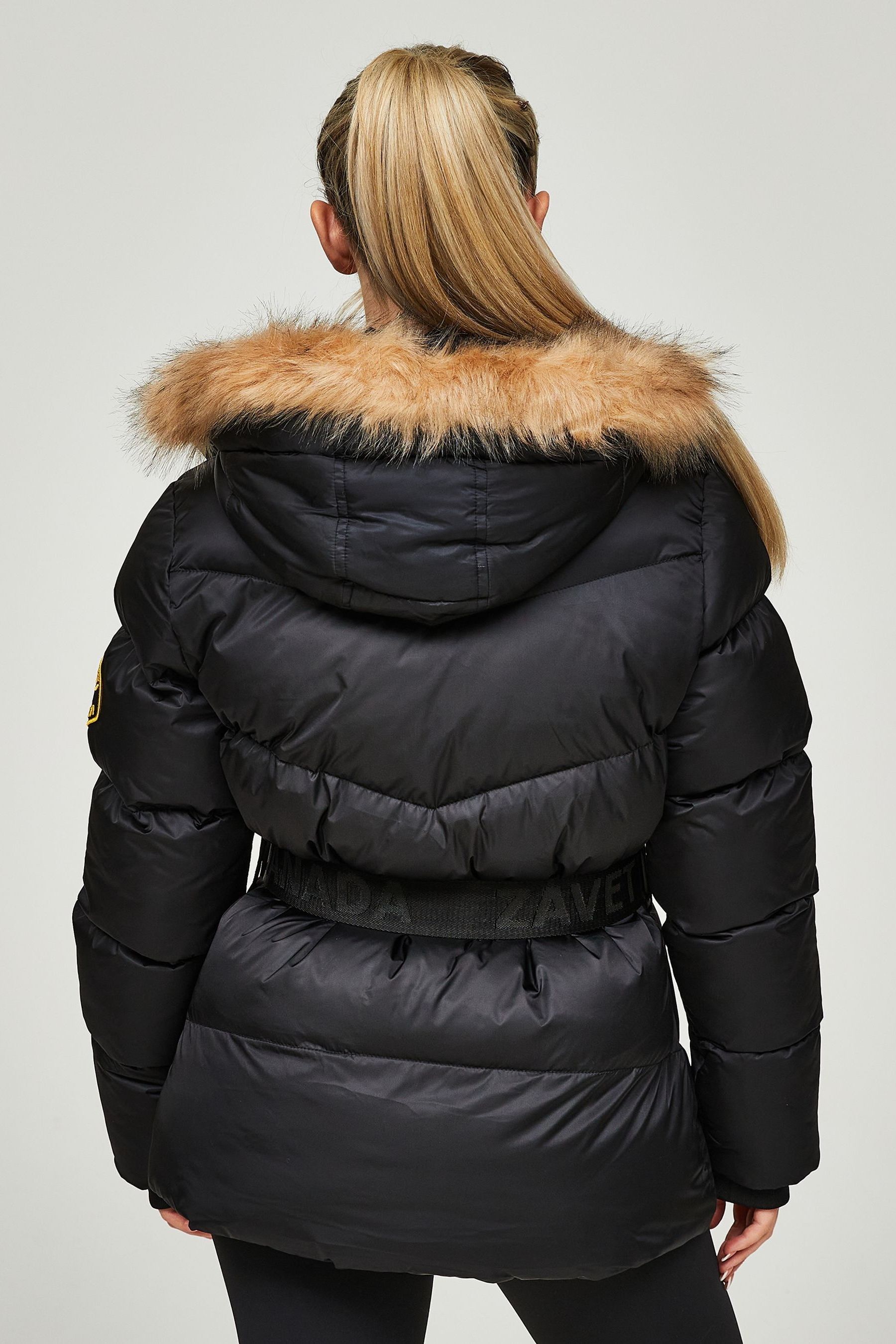 Buy Zavetti Canada Womens Okawa Puffer Black Jacket from the Next UK