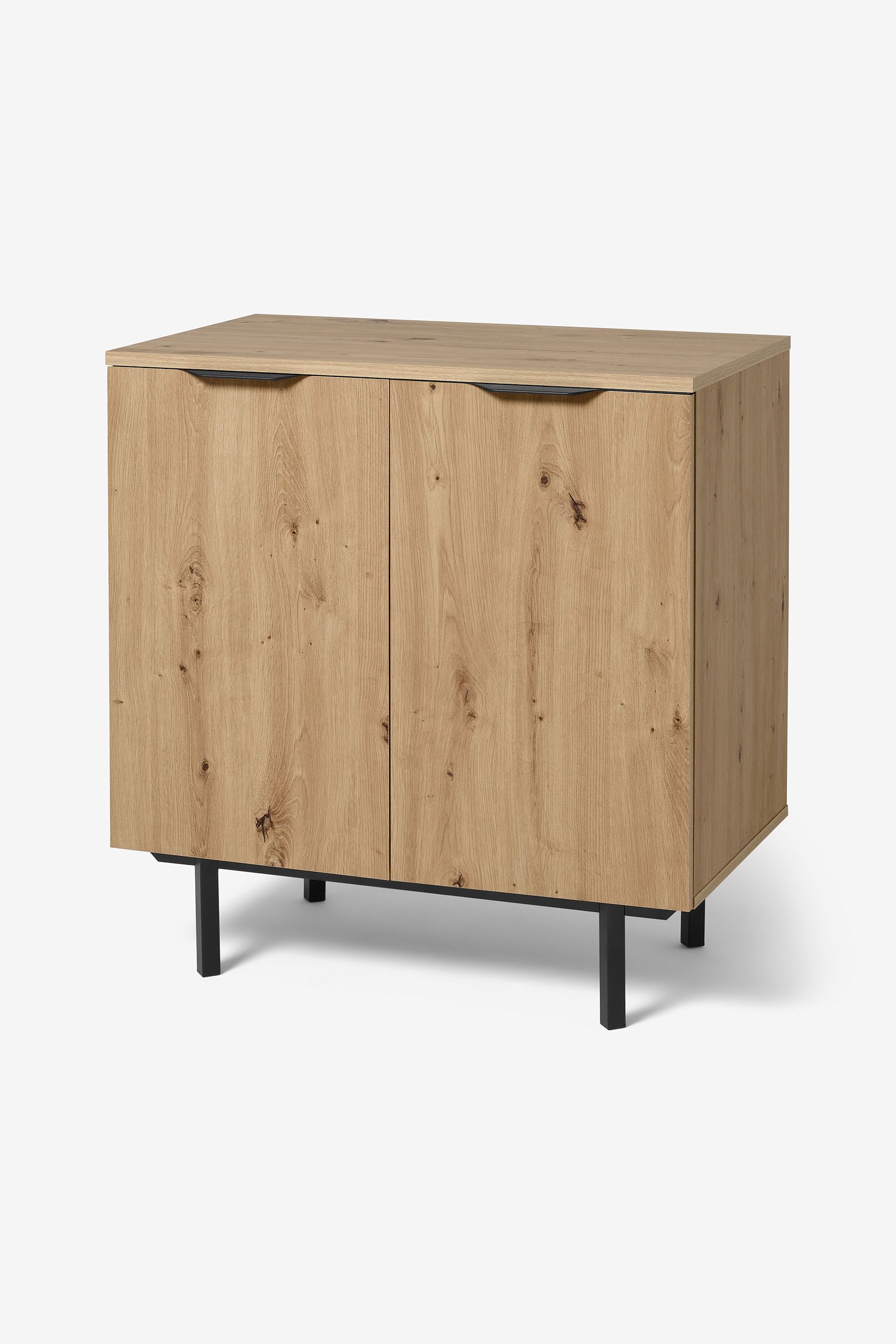 Buy Distressed Oak Effect Damien Small Sideboard from the Next