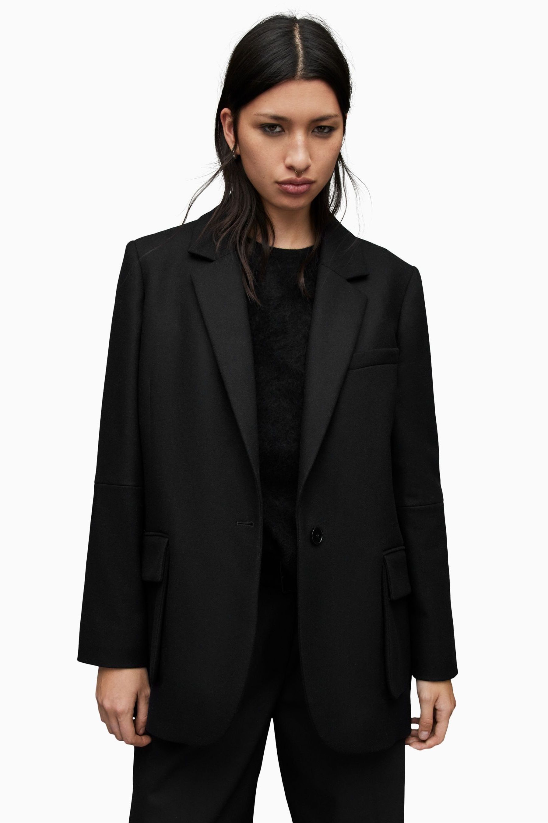 Buy AllSaints Black Jessa Jacket from the Next UK online shop