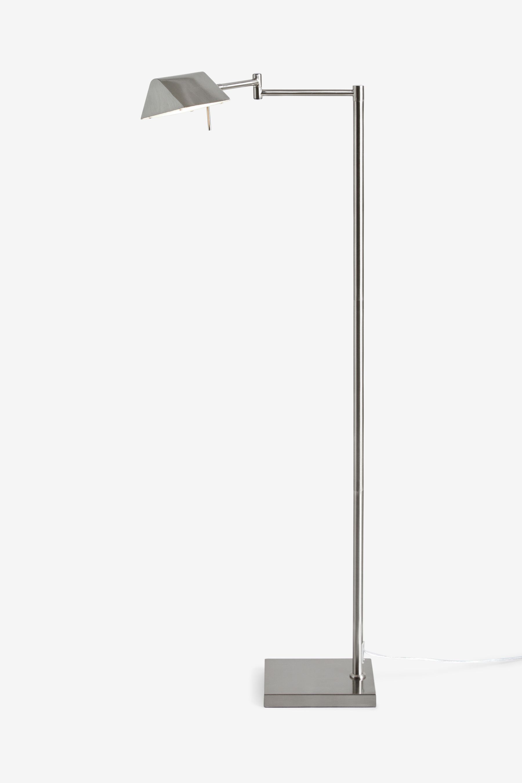 Buy Brushed Chrome Brooke Floor Lamp from the Next UK online shop