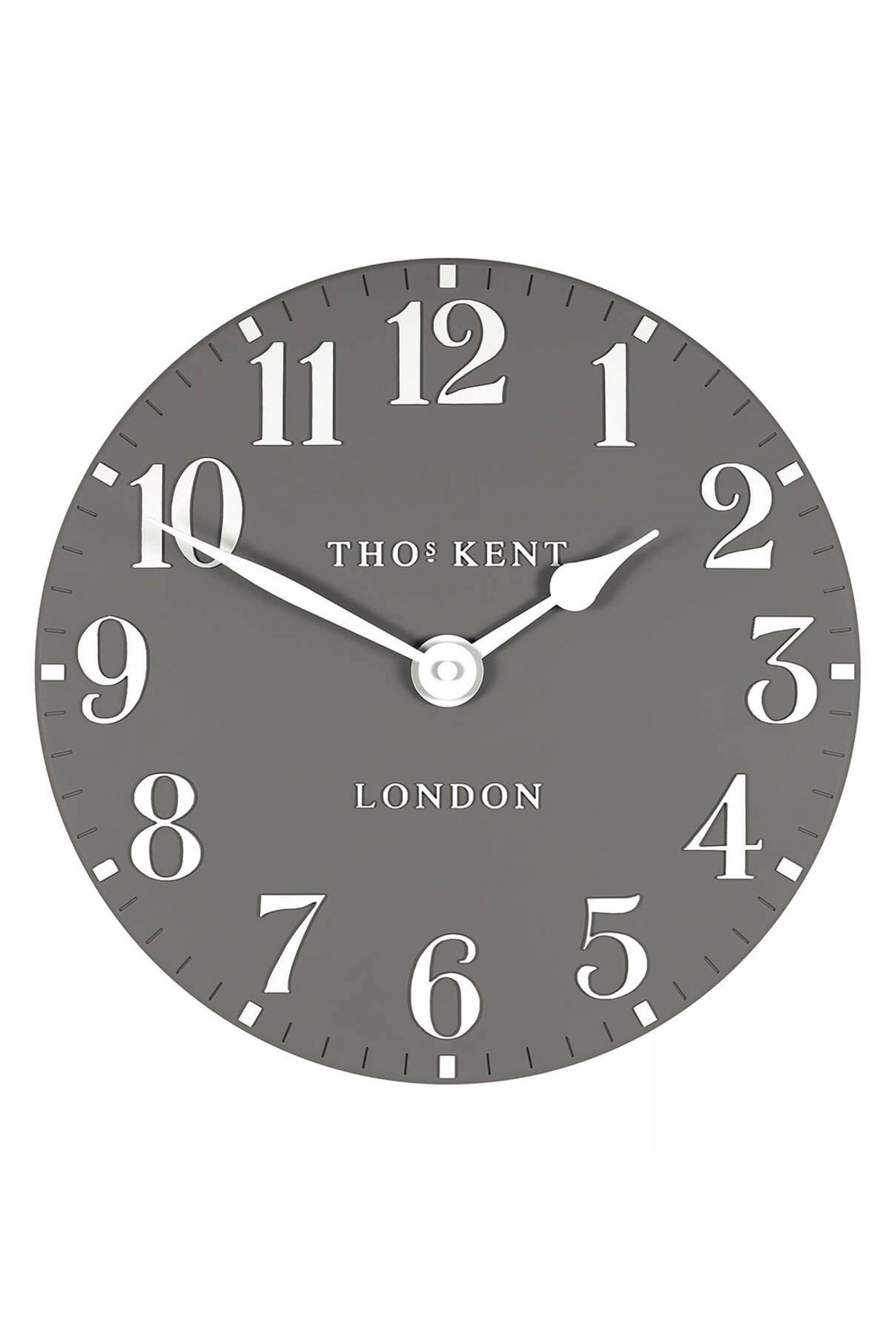 Buy Thomas Kent Clocks Grey Classic Arabic Dolphin Small Wall Clock