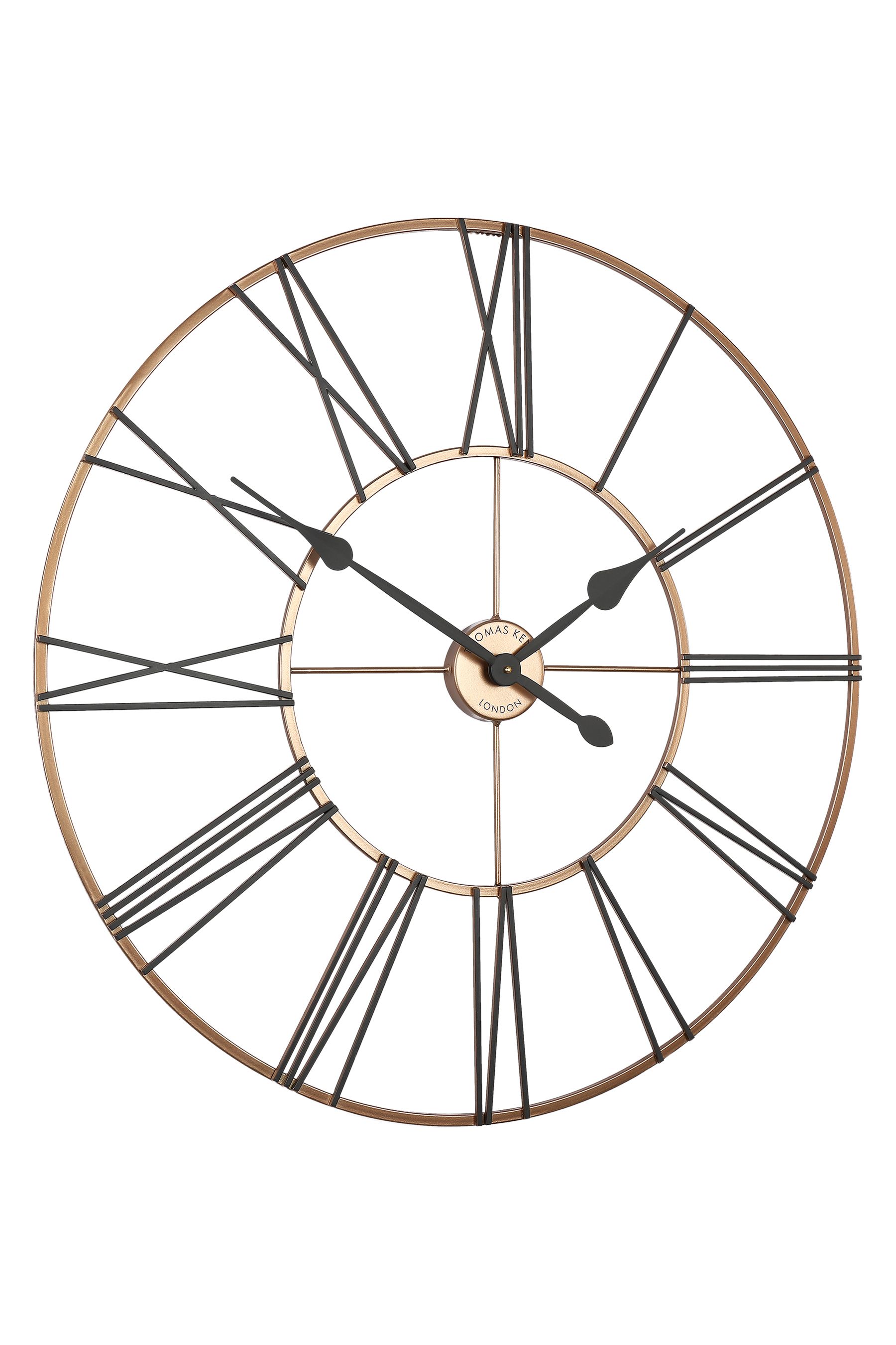 Buy Thomas Kent Clocks Copper Summer House Oversized Wall Clock from