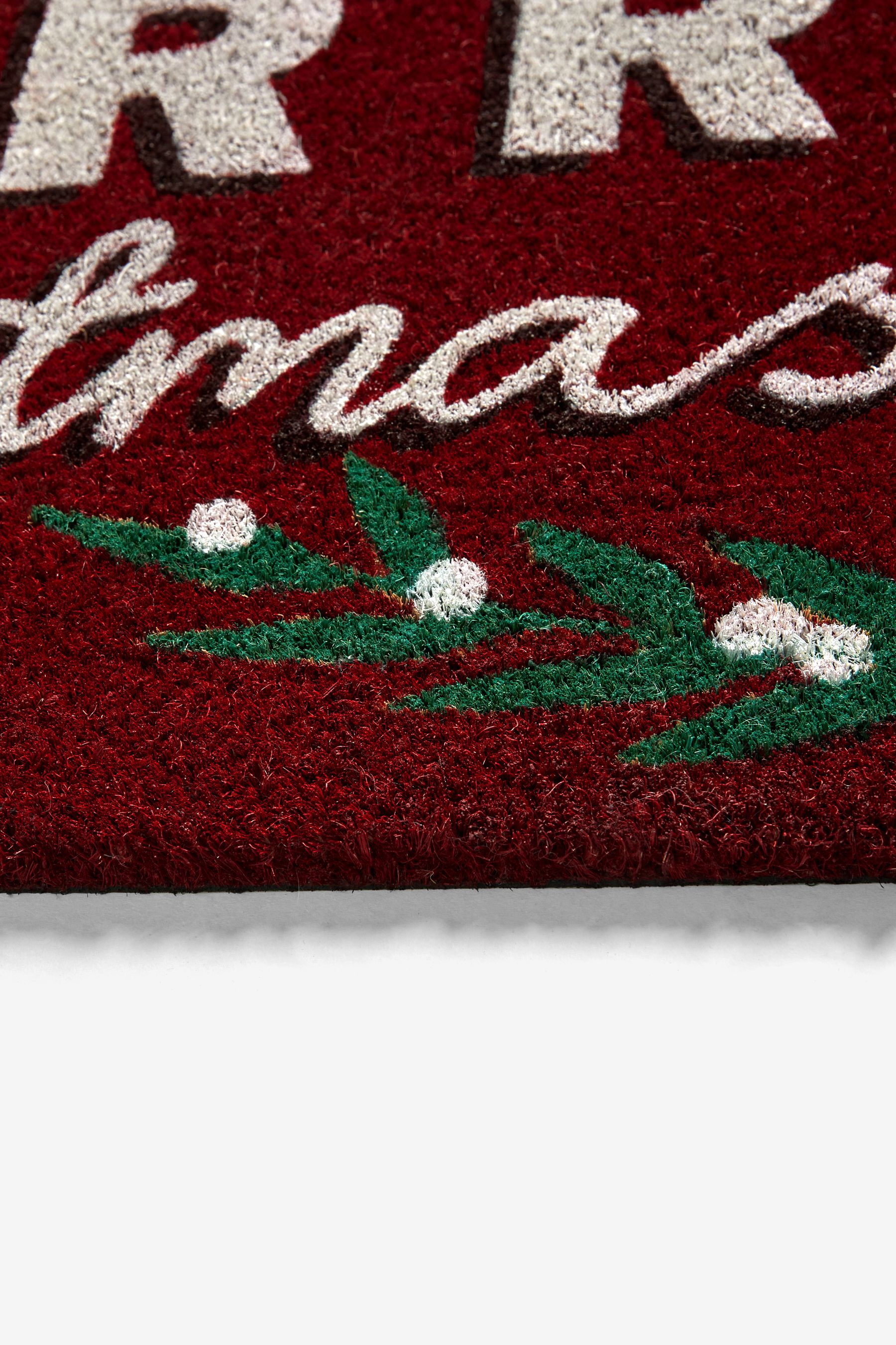 Buy Red Merry Christmas Doormat from Next Ireland