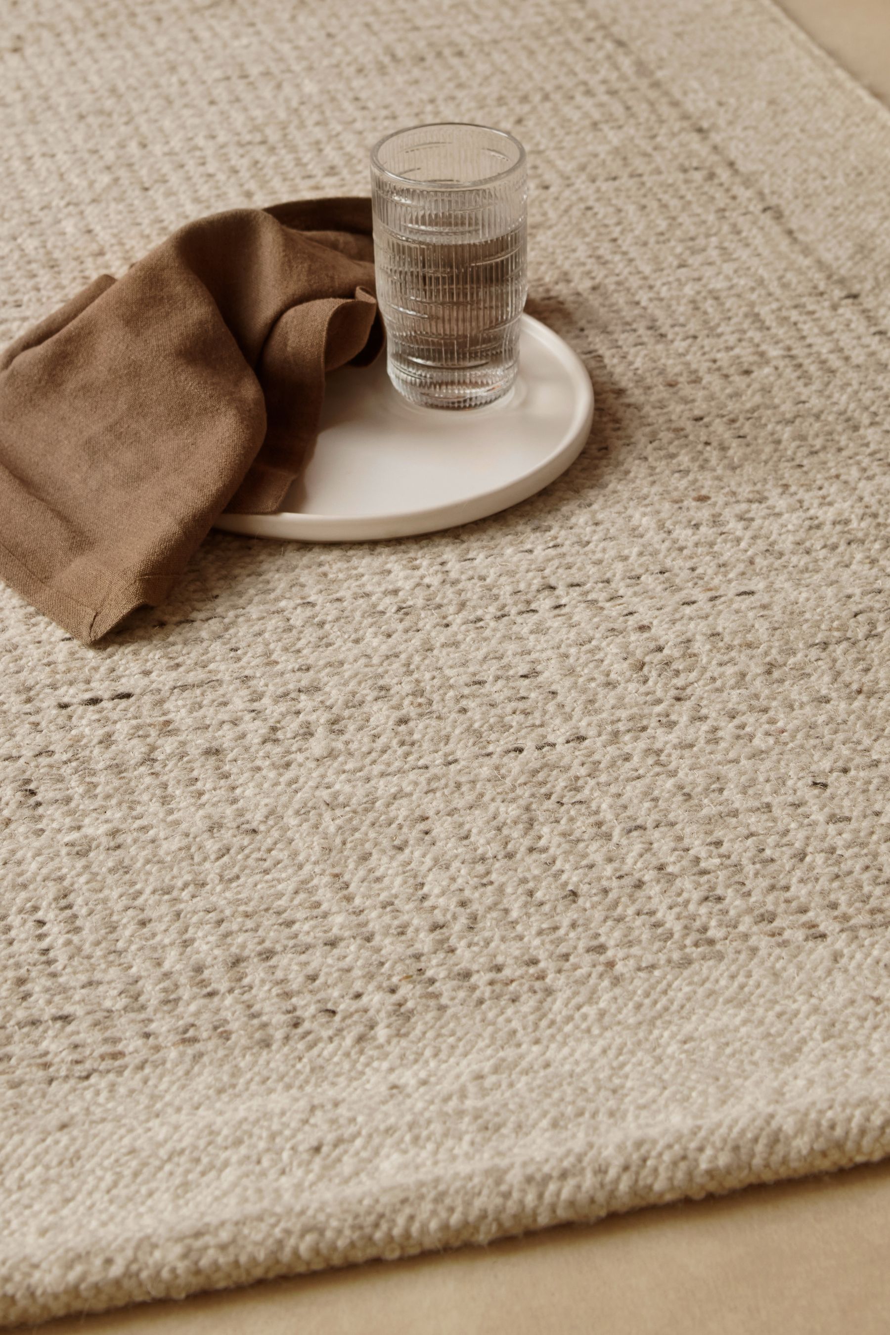 Buy Natural Elea Border Rug from the Next UK online shop