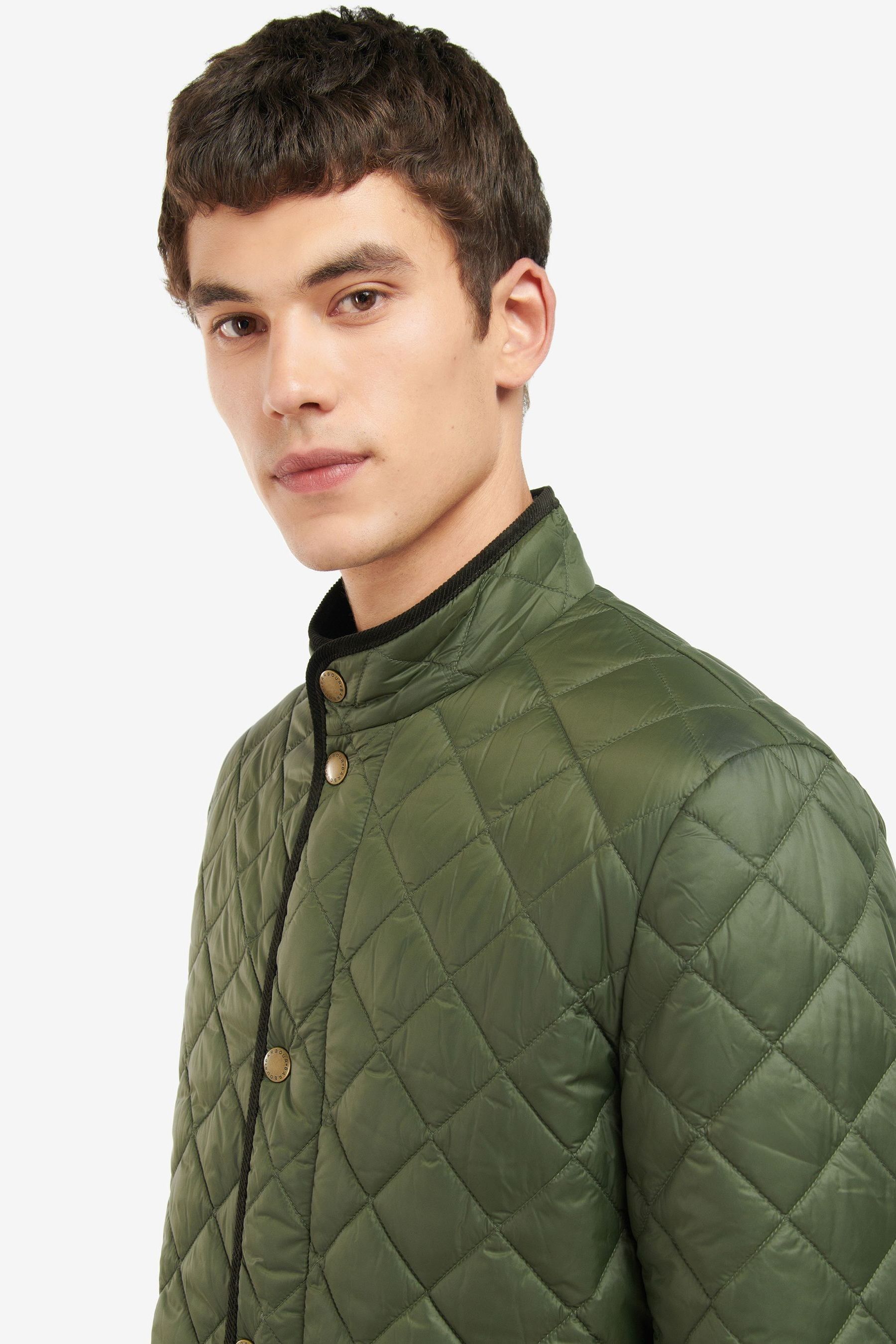Buy Barbour® Olive Green Cavendish Quilt Jacket from the Next UK online ...